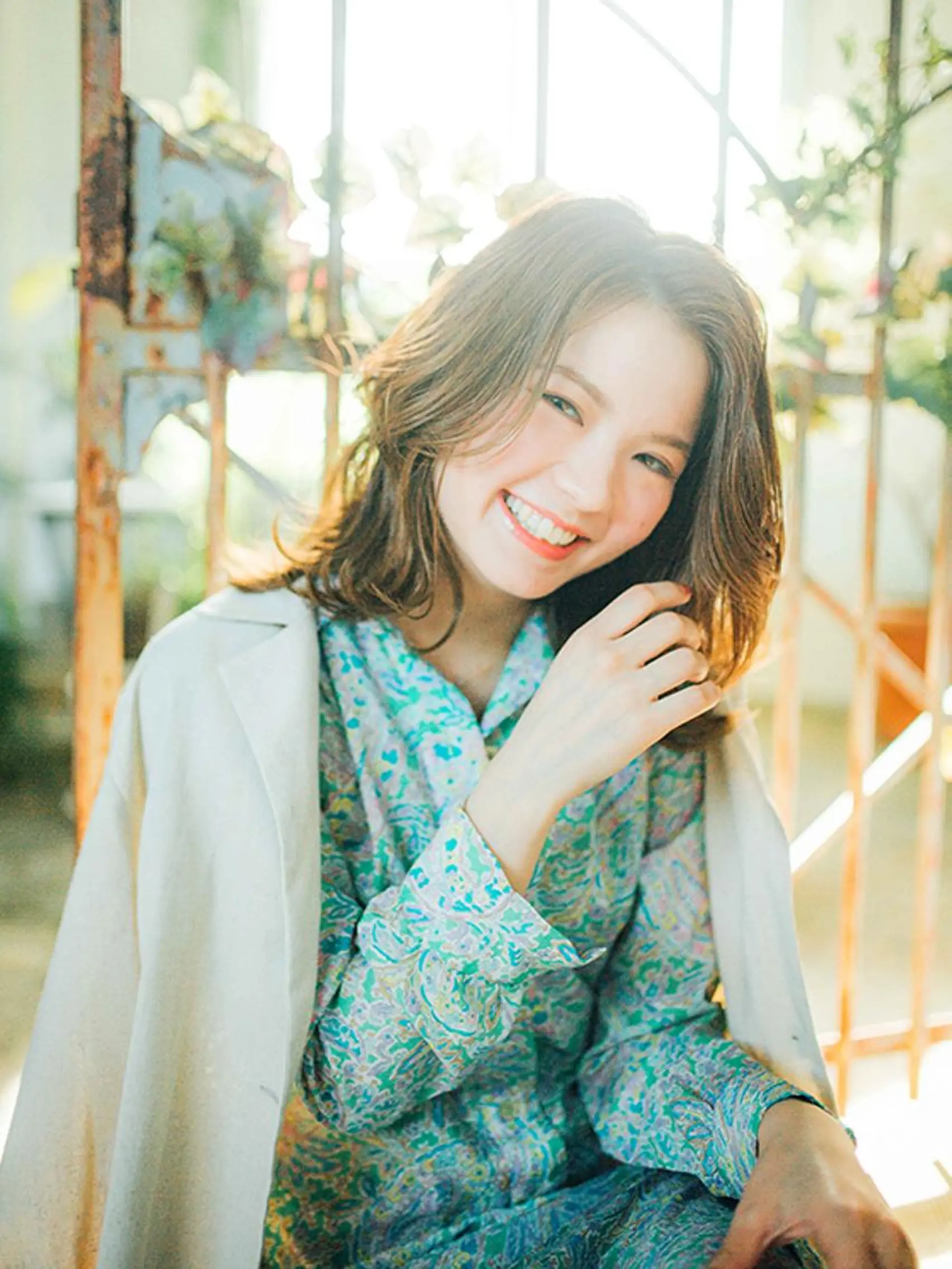 カラー パーマ ベージュカラー ルシエ吉祥寺所属・🥖牧野 純🥖のヘアスタイル