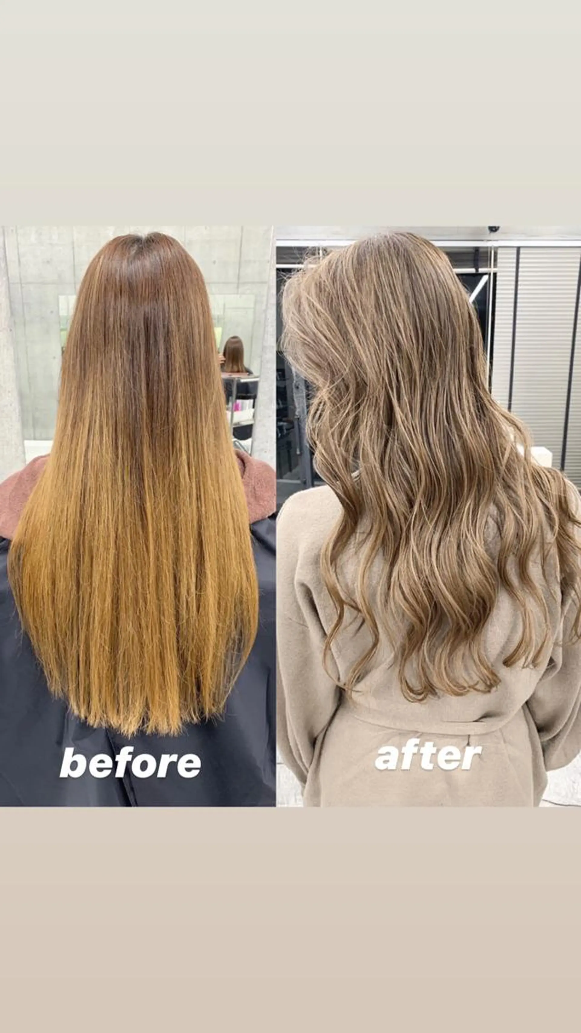 ロング 外国人風カラー ハイライト opus 店長大和 レイヤー/赤み消しのヘアスタイル