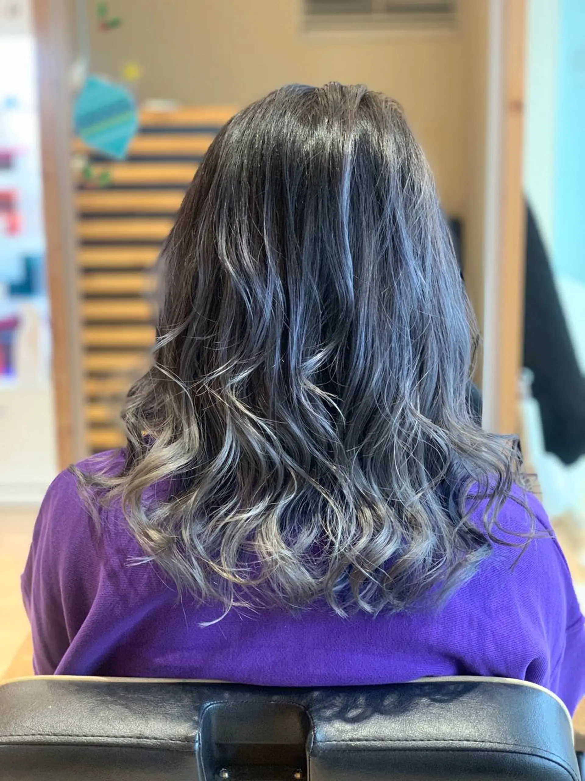 ロング カラー 関口 友行のヘアスタイル