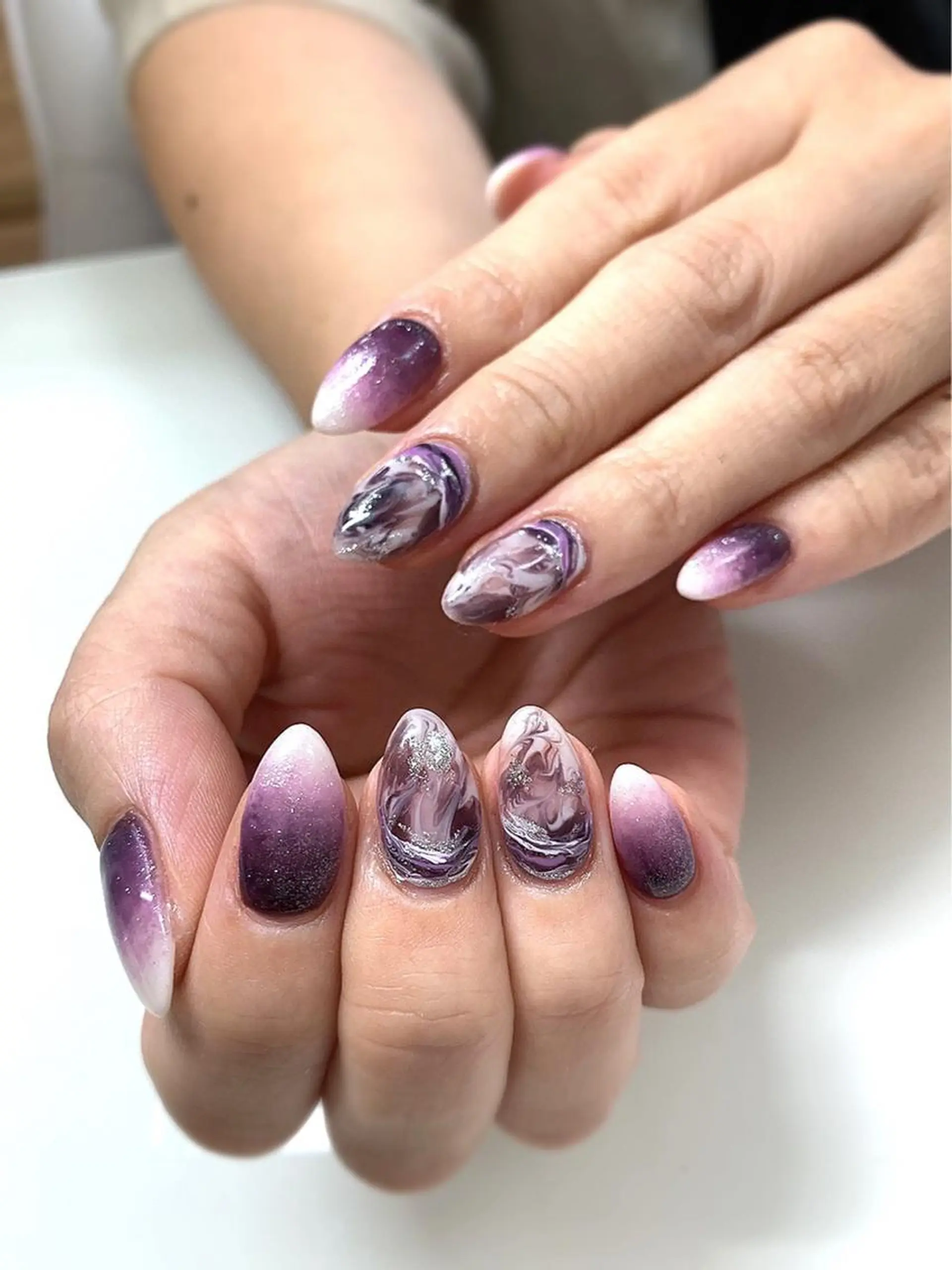 ネイル フットネイル グリーン 持ち込み オフィスネイル ワンカラーネイル Lily Roseスタッフ一同のマツエク・マツパデザイン