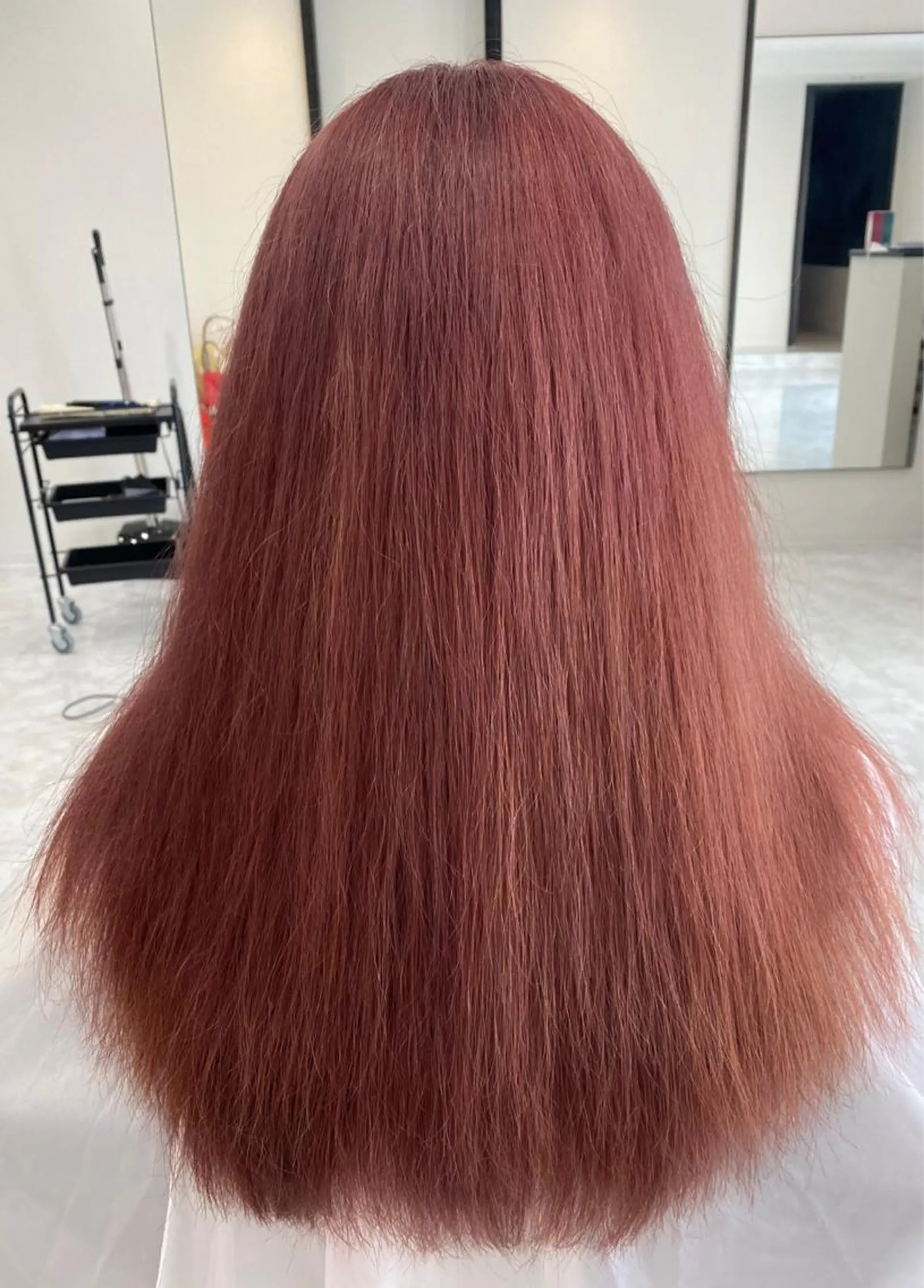 ロング カラー ピンクカラー HAIR BEAUTY Plaser所属・透明感カラー🕊️✨ Mayu🦮🩶のヘアスタイル