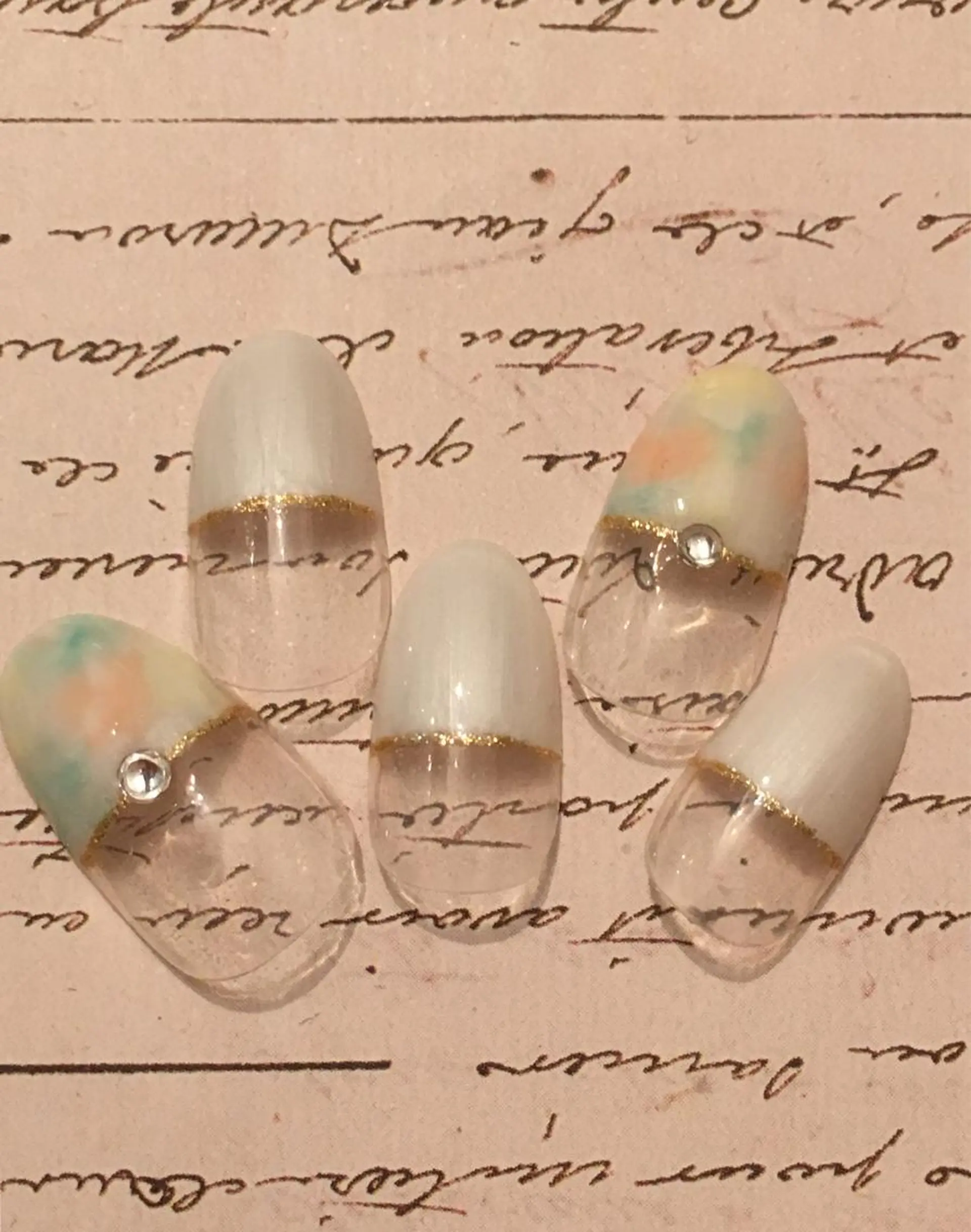 ネイル 春ネイル 古川 里美のネイルデザイン