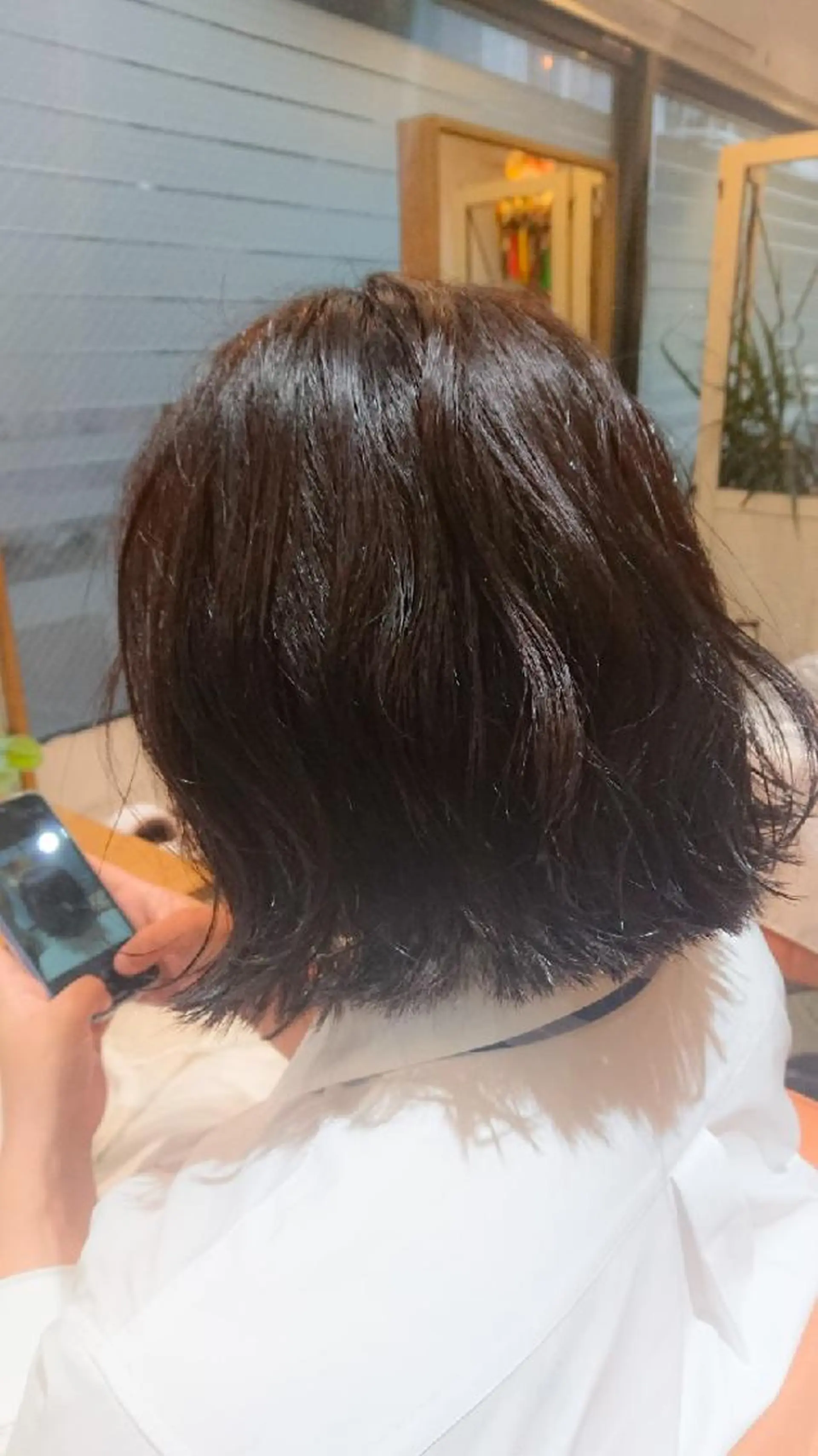 ショート ボブ 外ハネヘア 田邉 俊和のヘアスタイル