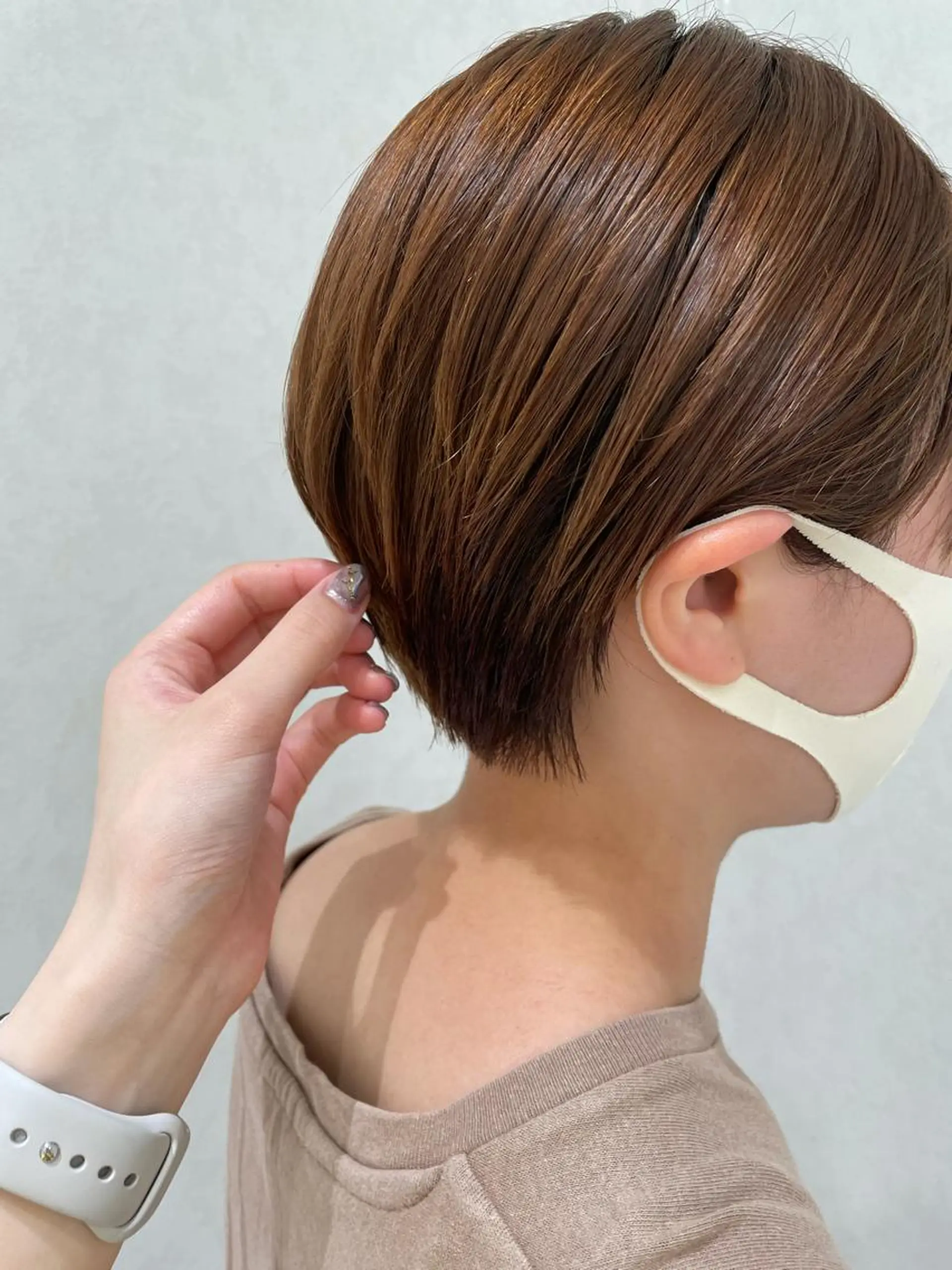 ショート karin/インナー カラー/北名古屋市のヘアスタイル