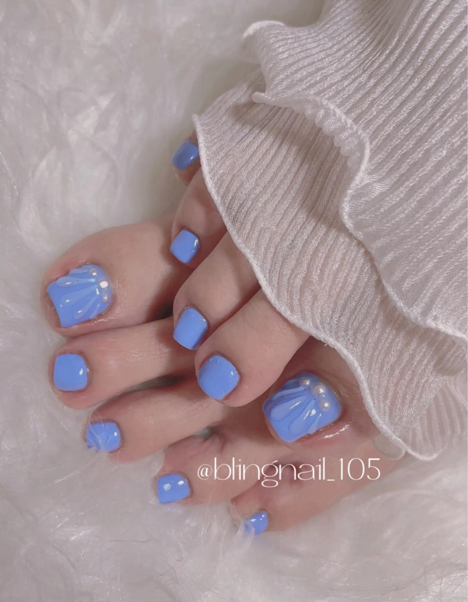 ネイル 23時まで❤︎韓国、 ワンホンネイルのネイルデザイン