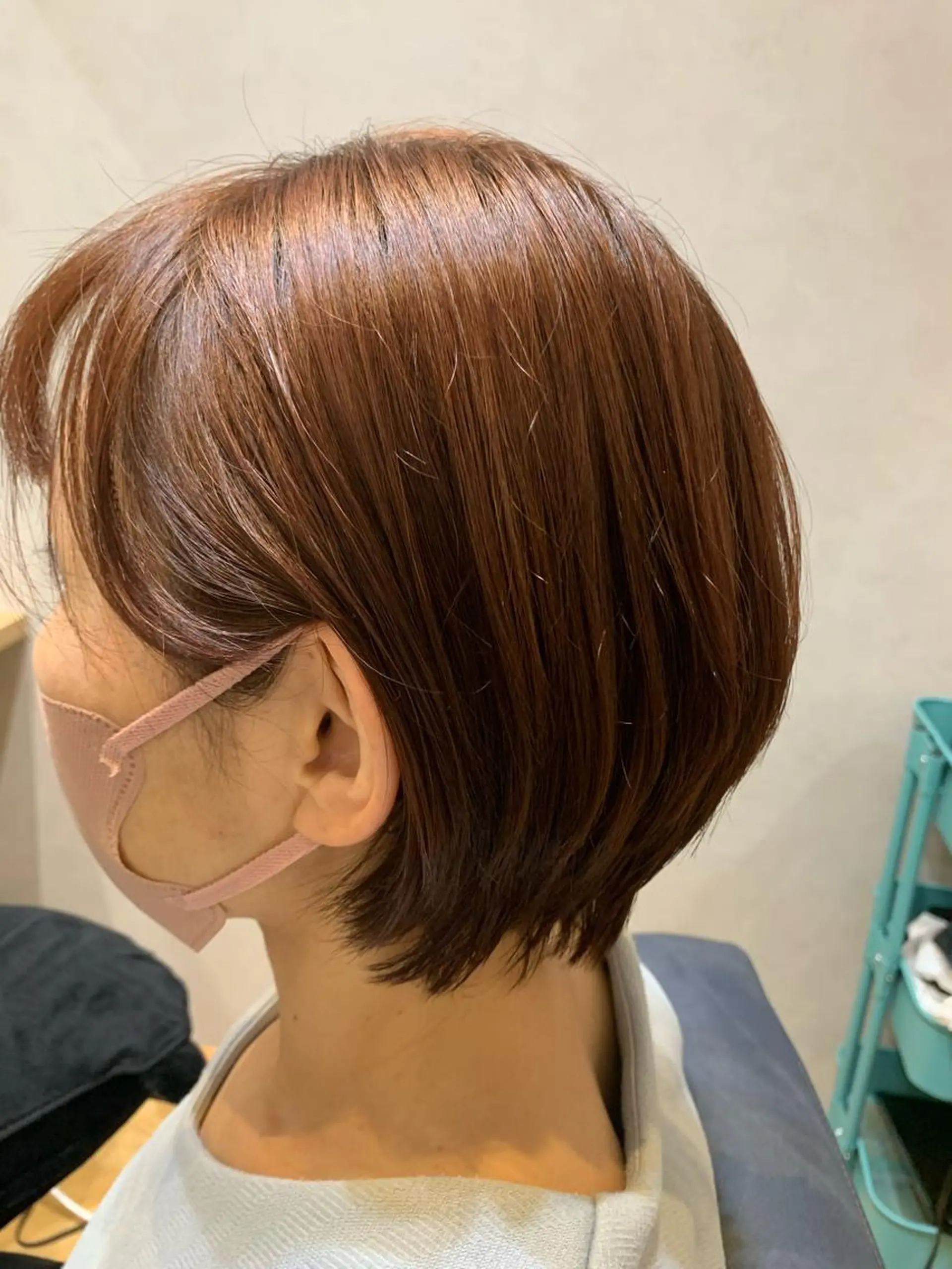 ショート カット ヘアカラー トリートメント newiネウィ _naoのヘアスタイル