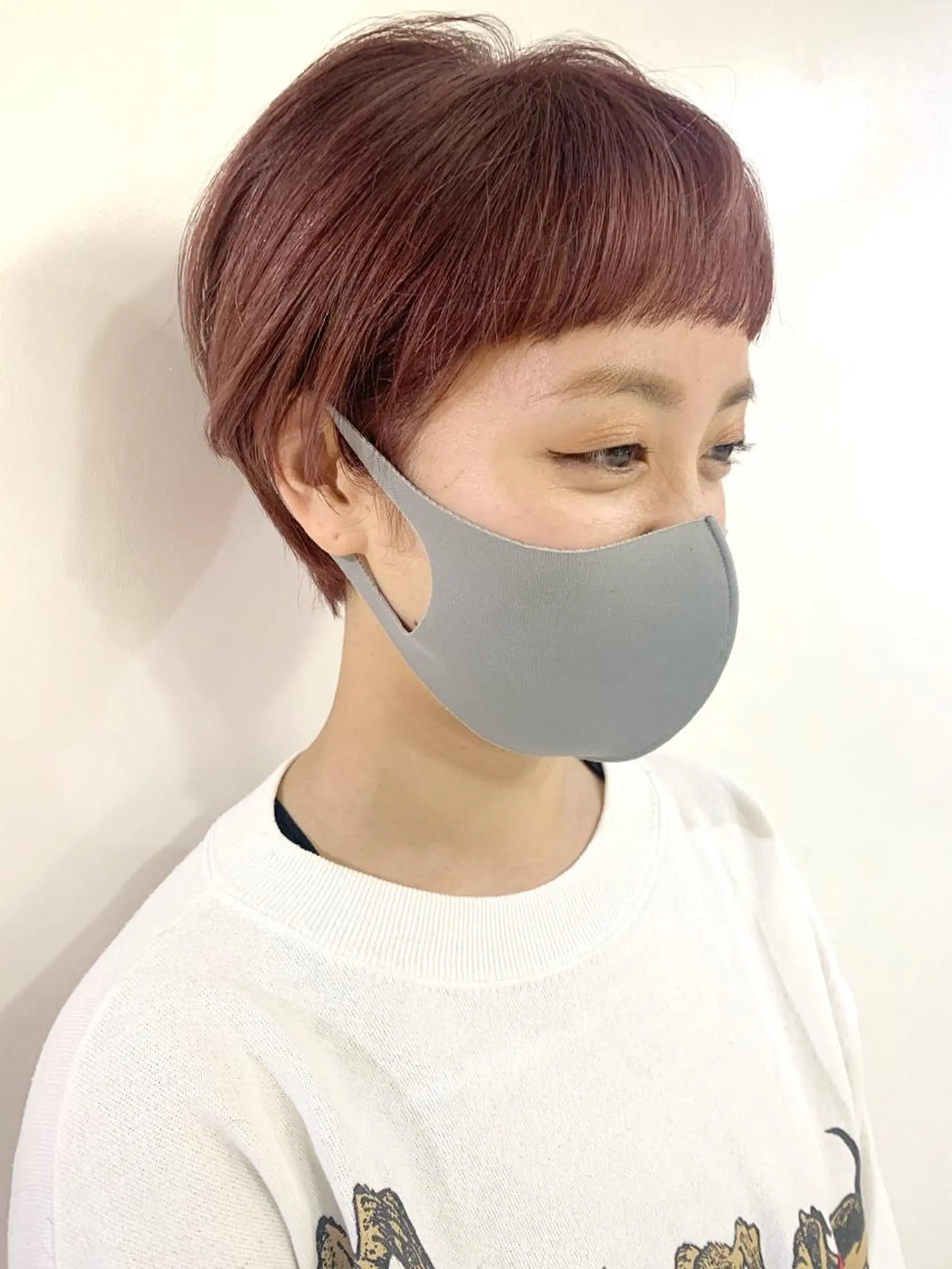 ショート カラー ショートボブ ボブ ショートヘア カット ヘアカラー トリートメント ボブ/大人ヘア k-two濱田のヘアスタイル