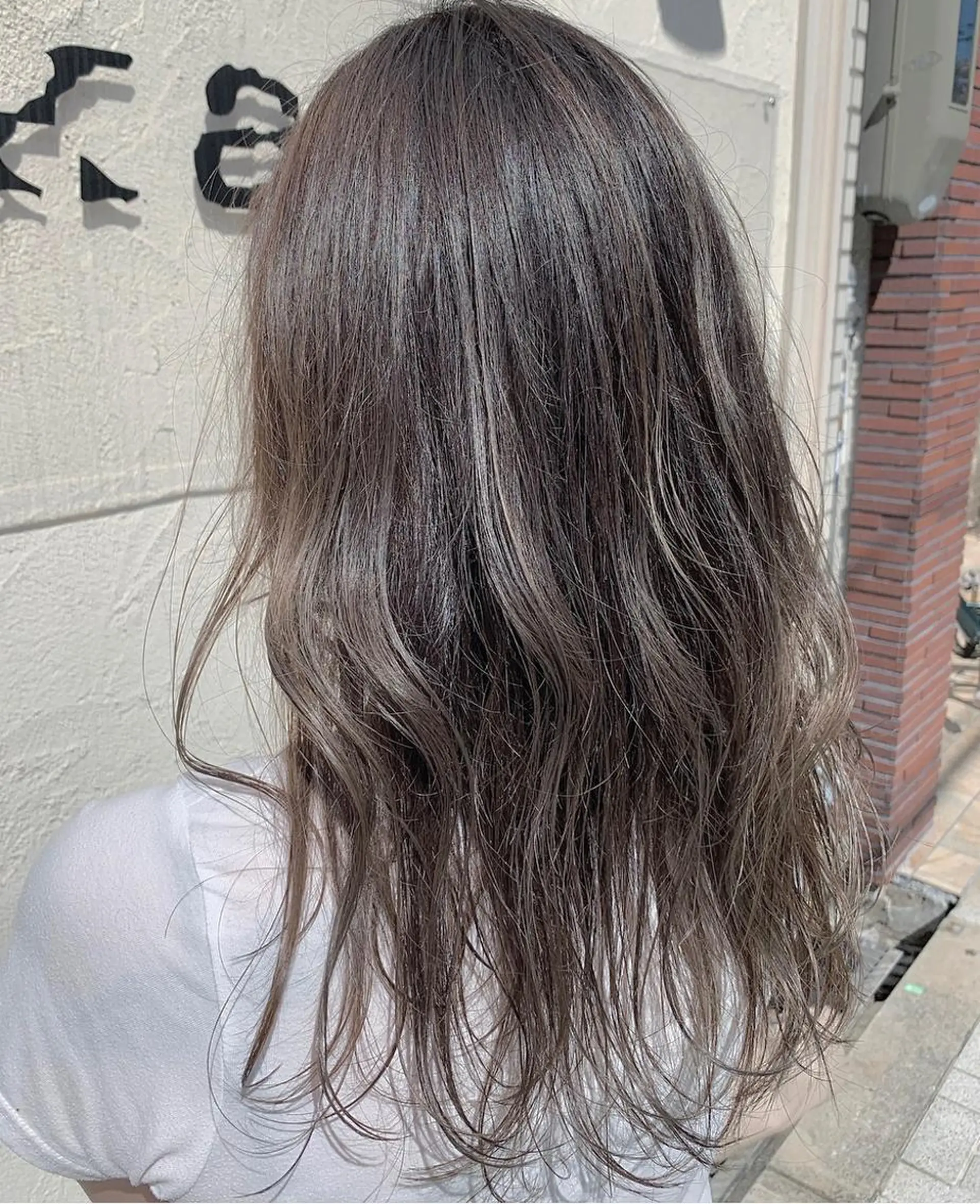 ロング カラー 髪質改善色素改善特化 keiのヘアスタイル