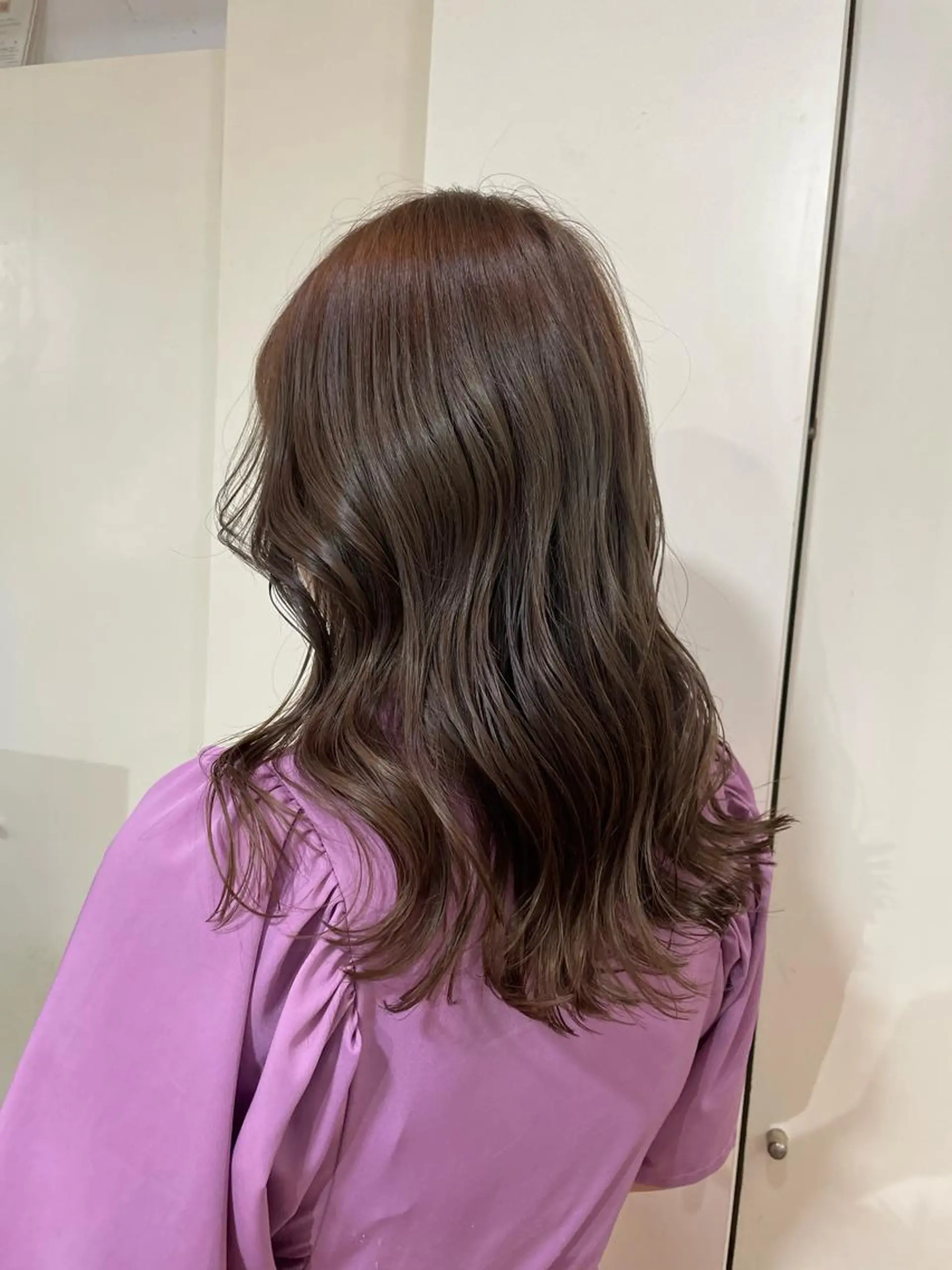 ロング カラー ベージュカラー 🦋透明感 艶カラー Rie🦋のヘアスタイル