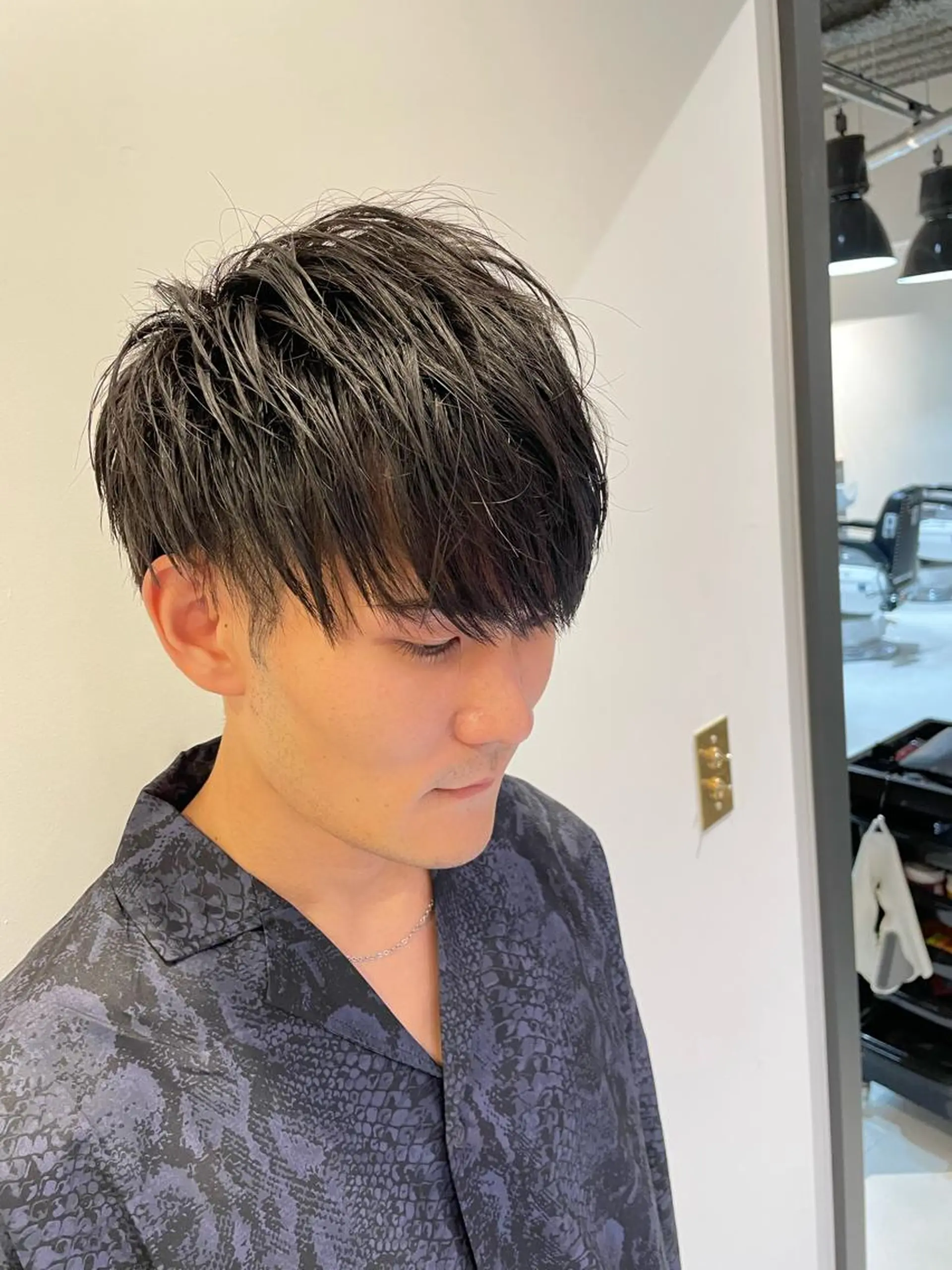 ショート QUONHEAL(クオンヒール)所属・重名 陸のヘアスタイル