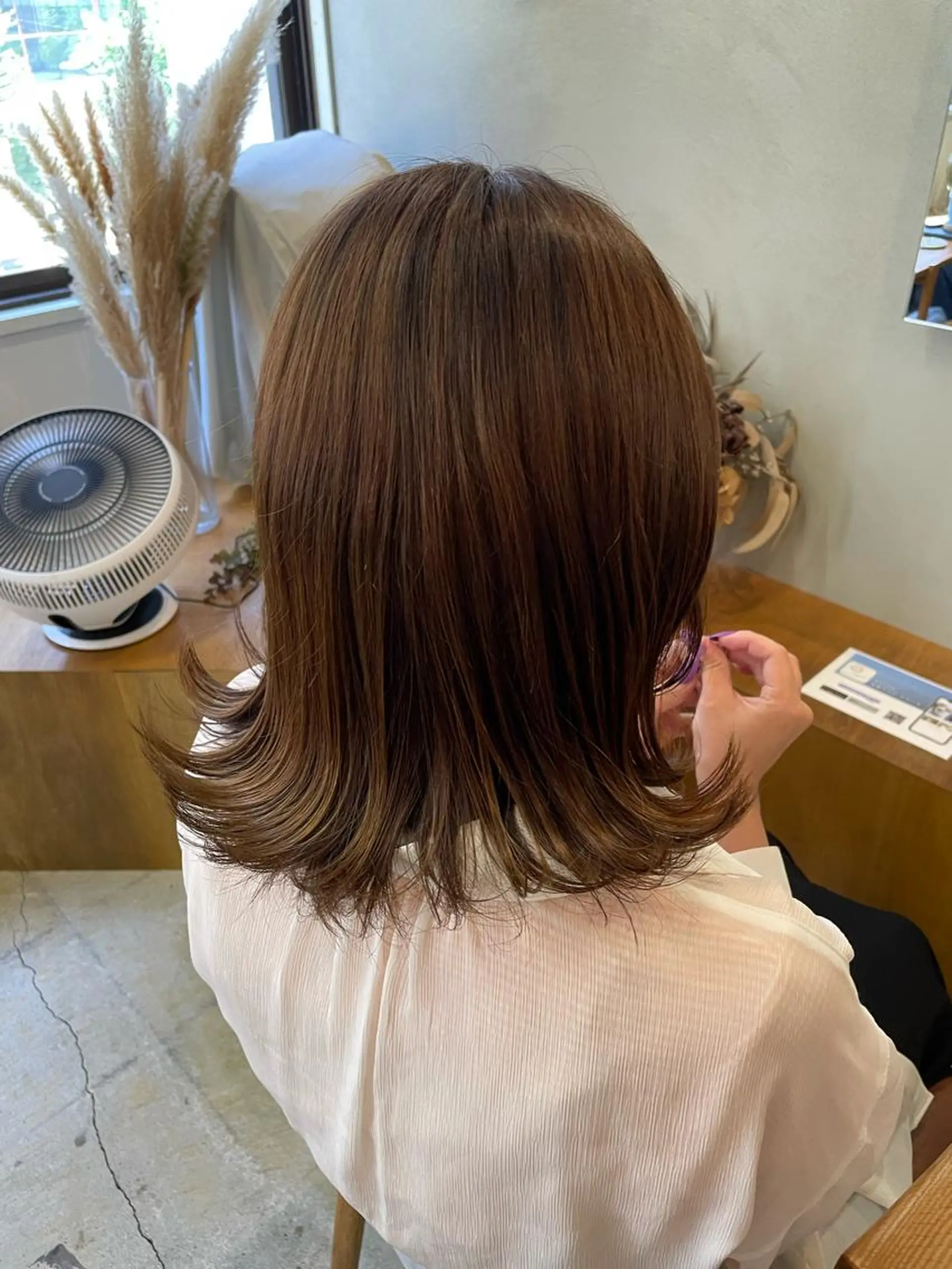 カラー 山下 悠月のヘアスタイル