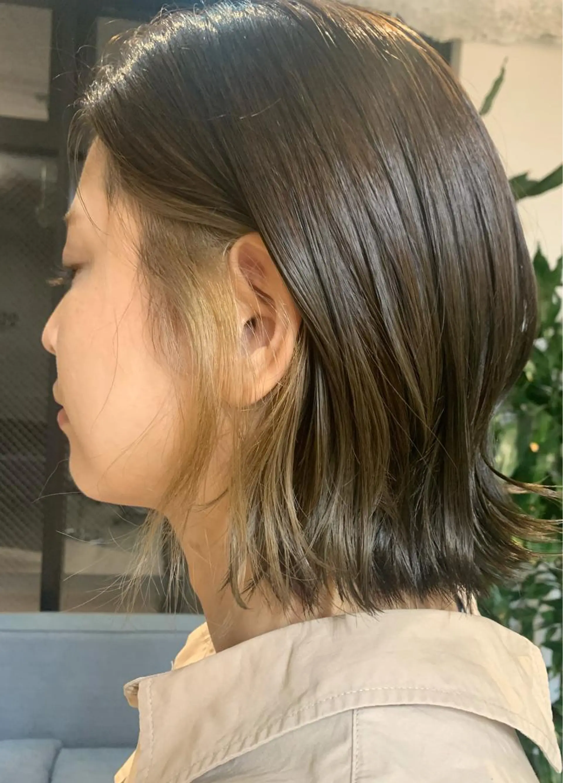 ショート カット ヘアカラー トリートメント EIGHT 野々市 イトウミサキのヘアスタイル