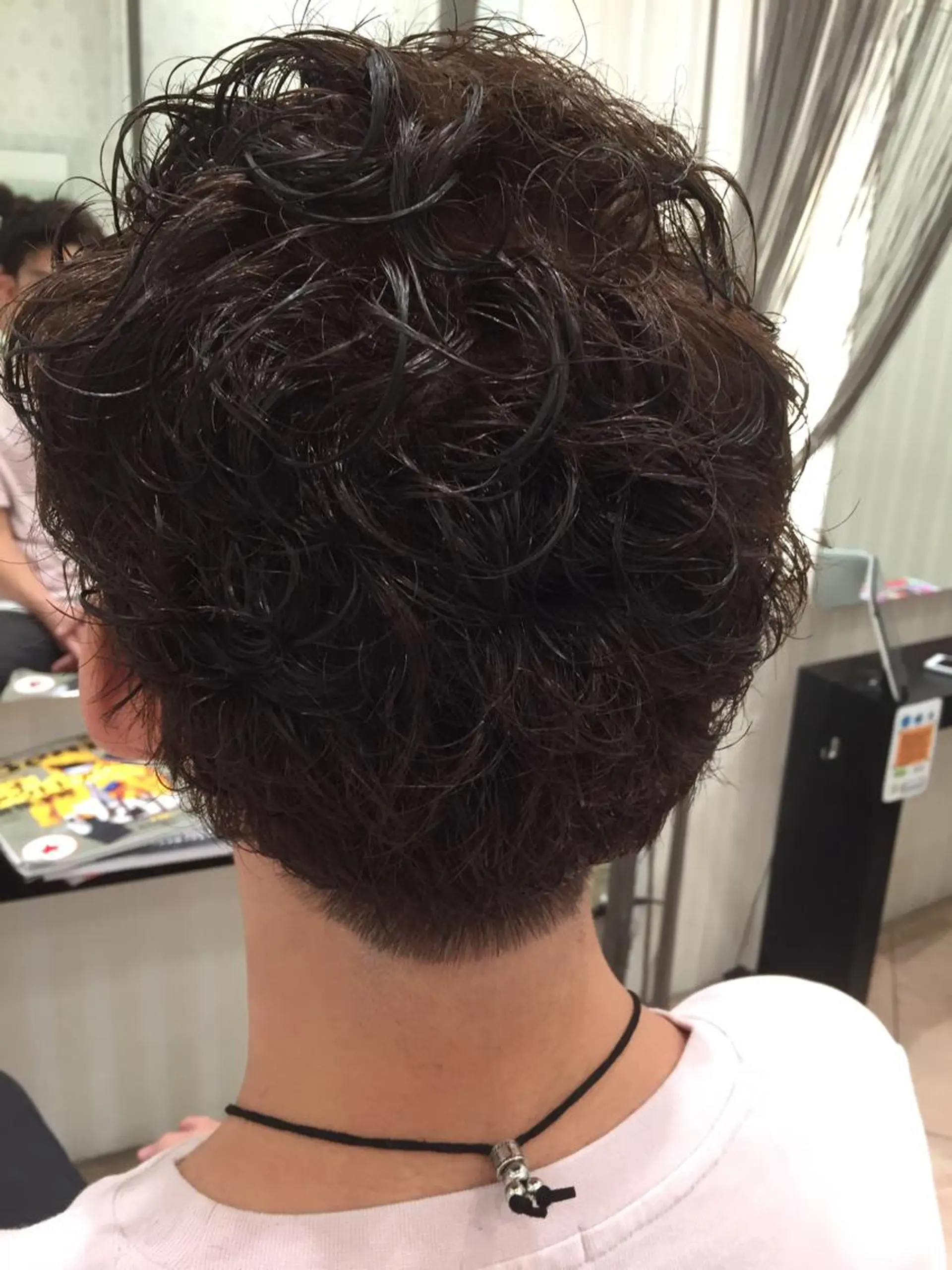 カラー パーマ メンズ 田畑 福恵のヘアスタイル
