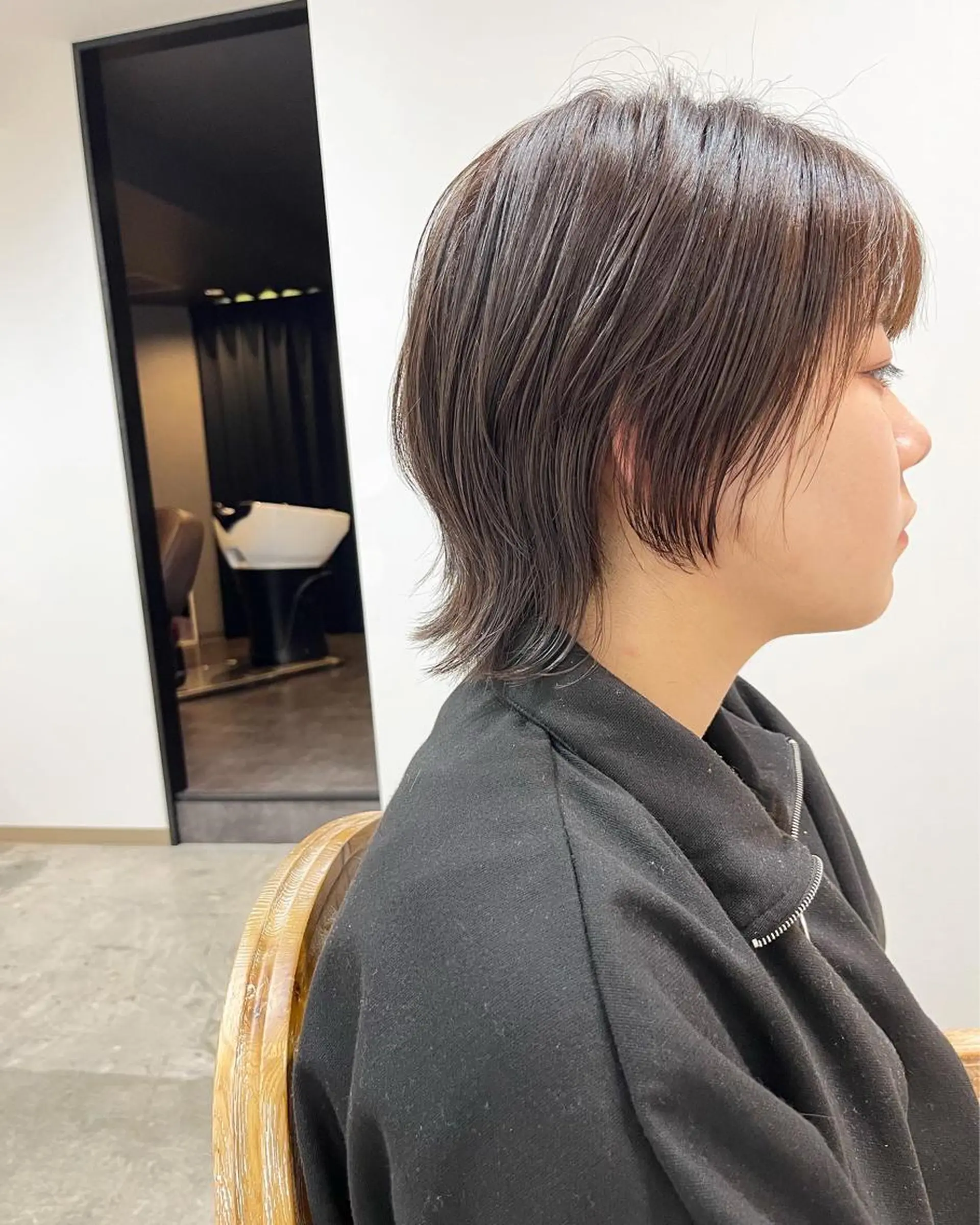 ショート ショートヘア ウルフカット ショート&ボブ井上 菜樹のヘアスタイル