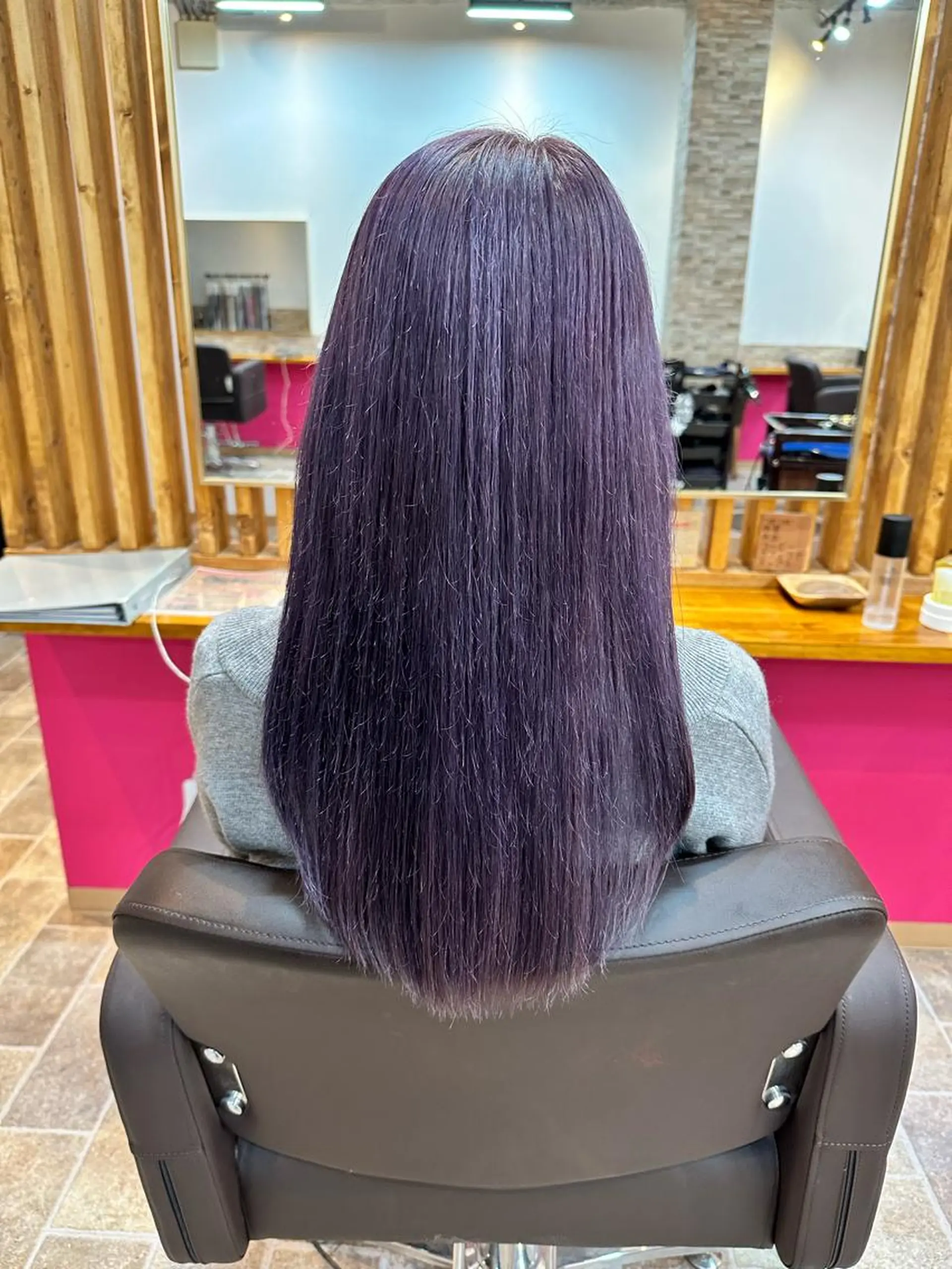 ロング SALOWIN心斎橋Suite店所属・ブリーチ毛にもできる 縮毛矯正|鷹司郎のヘアスタイル