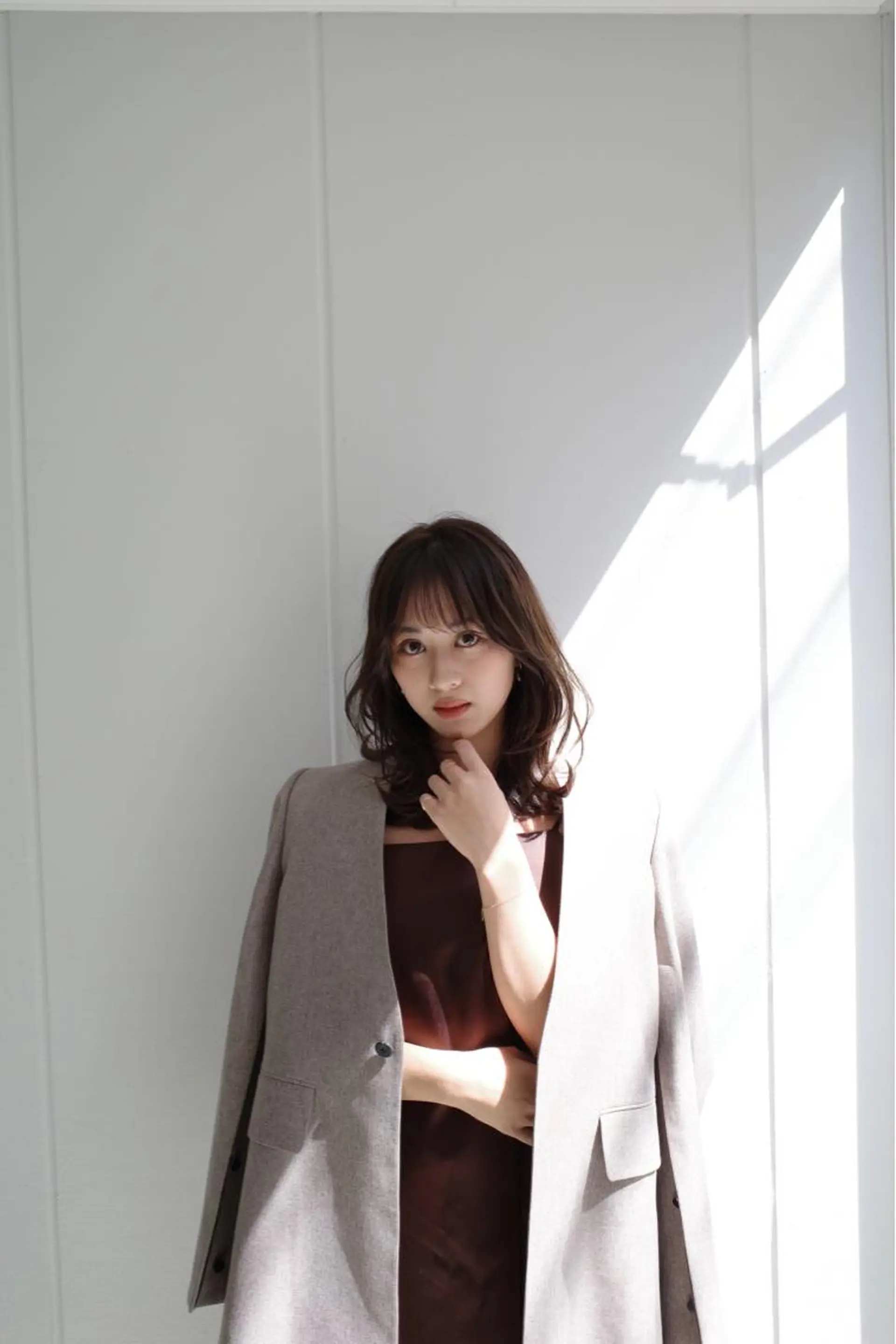 ミディアム SAKURA 原宿所属・なかの たくみのヘアスタイル