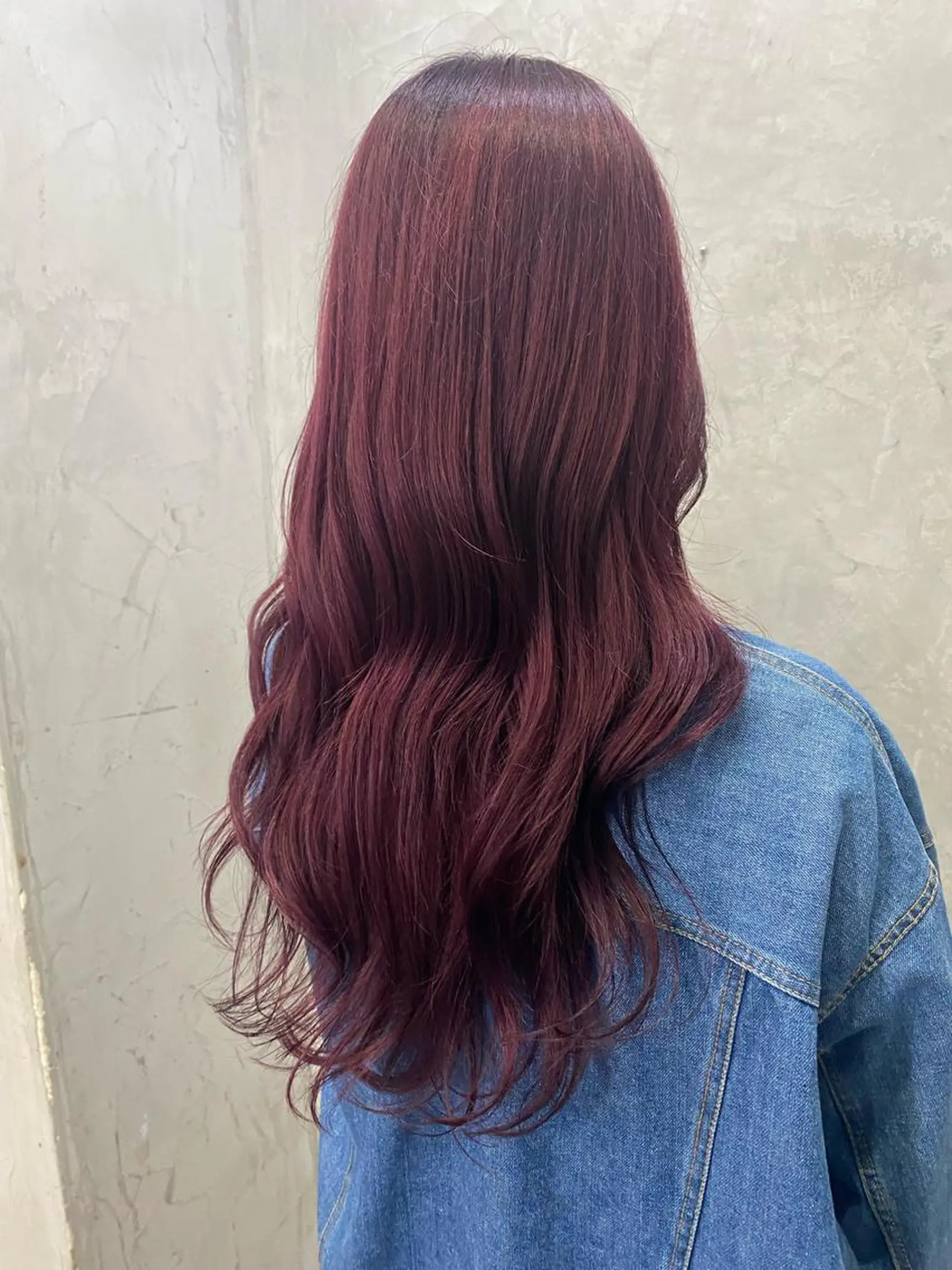 ロング カラー 佐伯 鼓乃美のヘアスタイル