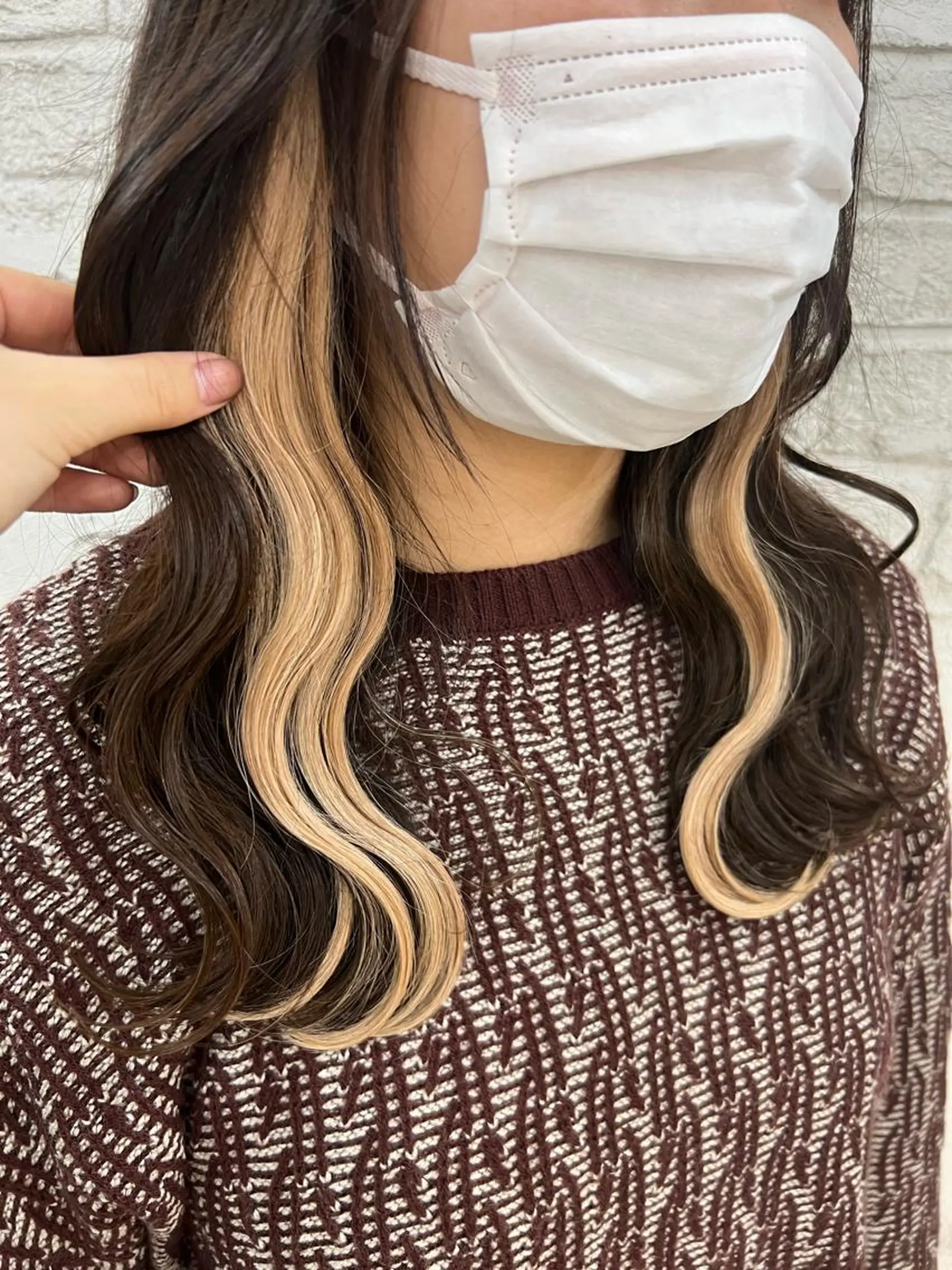 セミロング エクステ エクステ＆艶カラー 🎀YURINA🎀のヘアスタイル