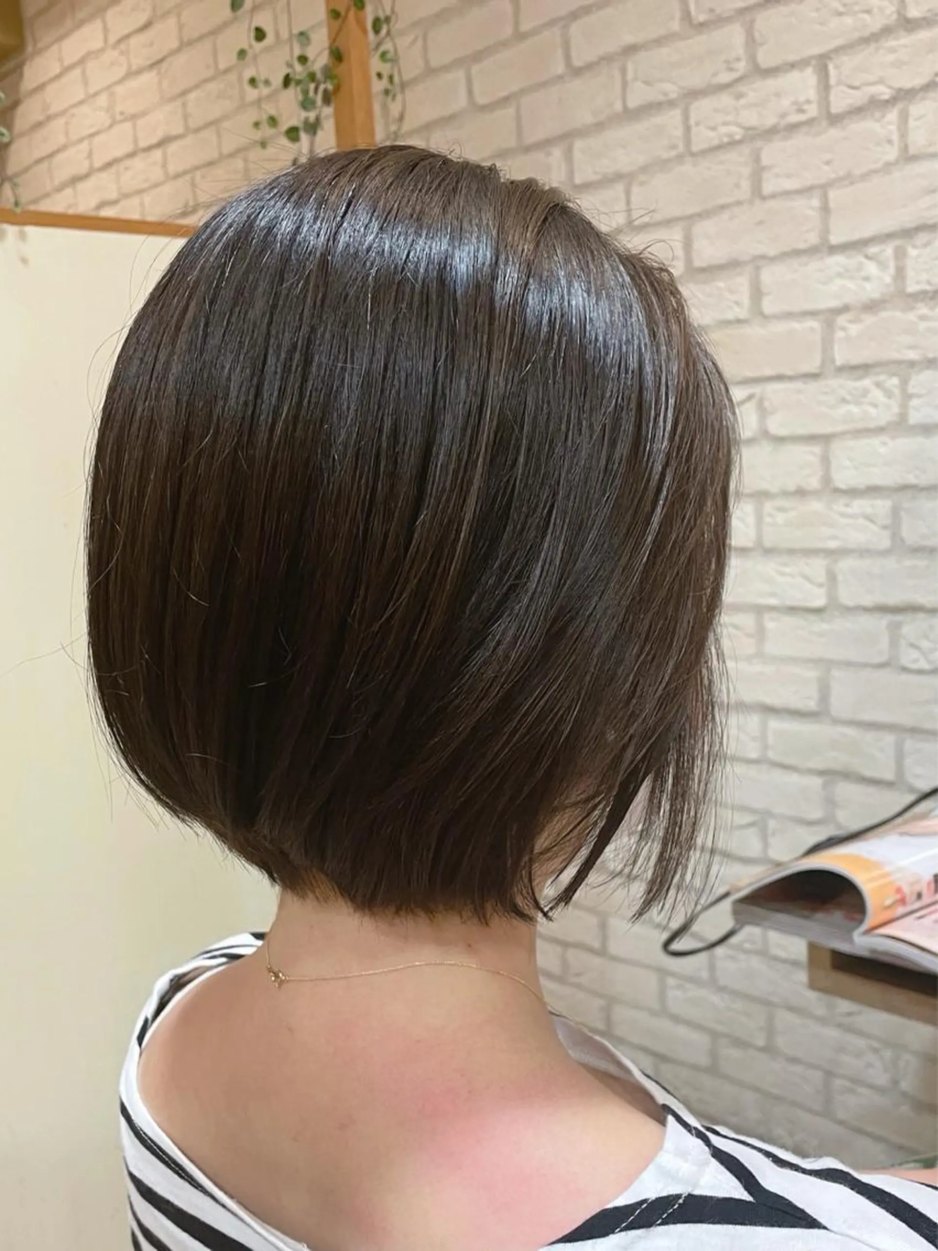 ショート ショートボブ ボブ ショートヘア カット トリートメント ヘッドスパ 清水 有実子のヘアスタイル