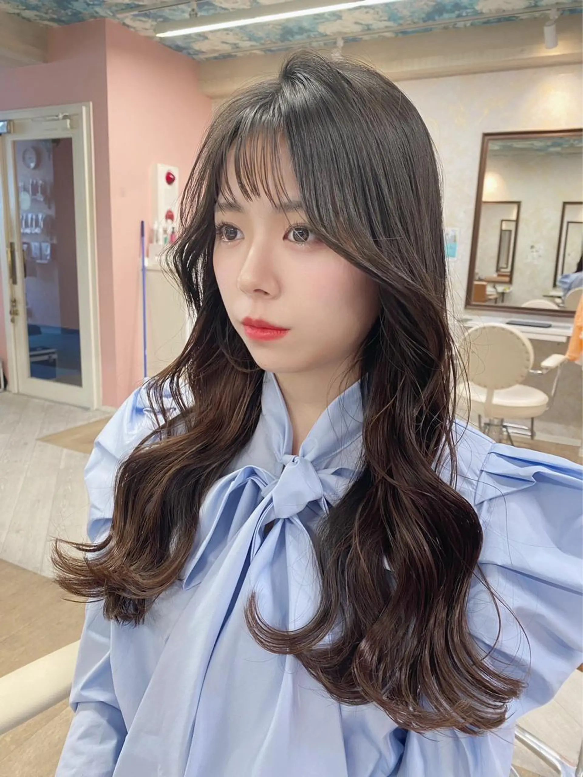 ロング カット ヘアカラー 瓜生一希/ 髪質改善のヘアスタイル