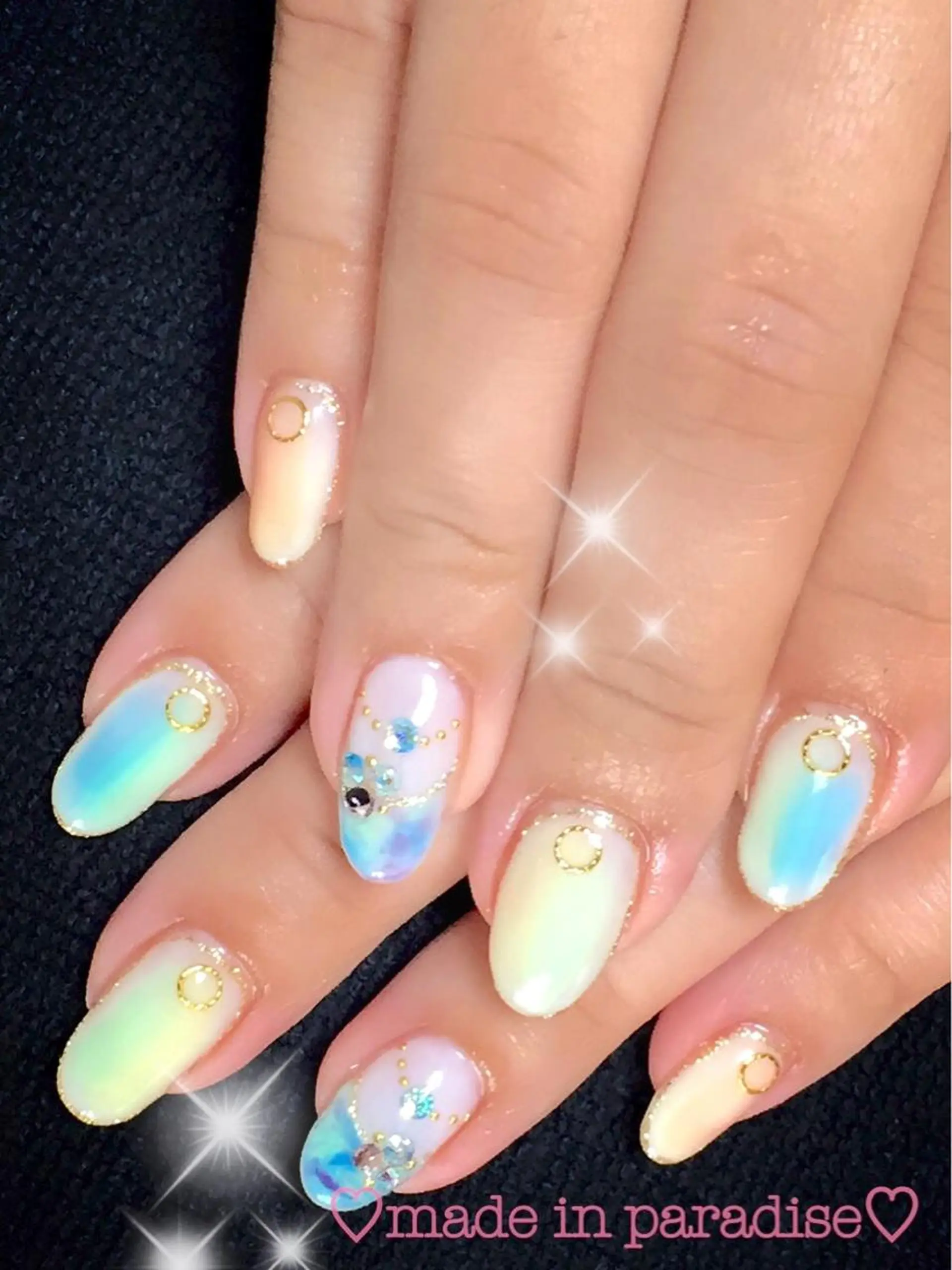 ネイル うるま市サロン Yuko Izawaのネイルデザイン