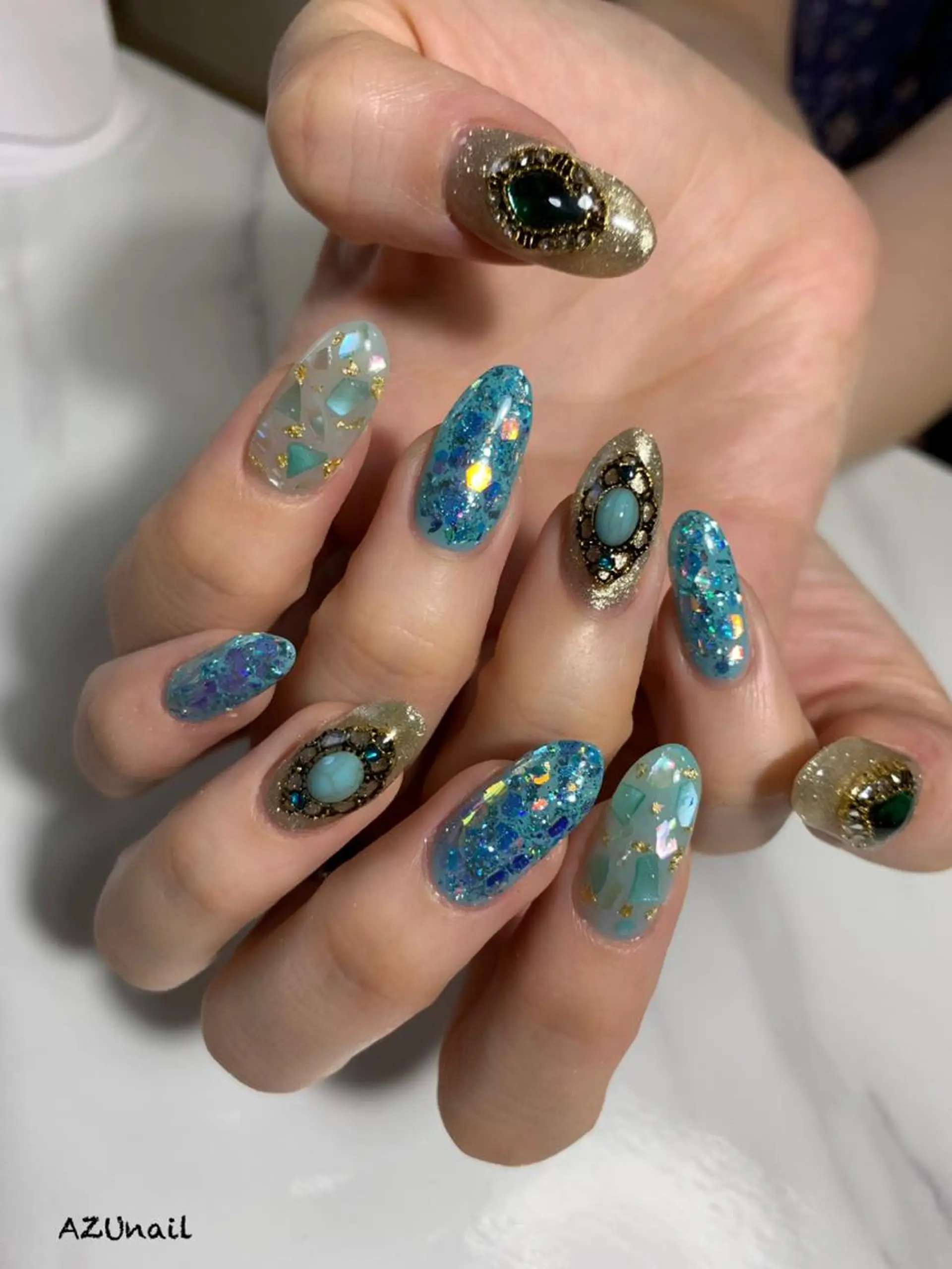 ネイル 持ち込み AZU nailのネイルデザイン
