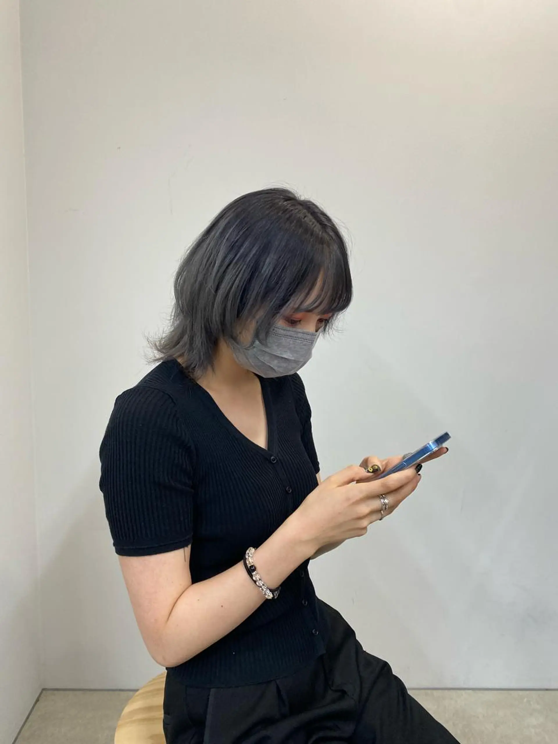 ショート 似合わせカット sunc所属・梅田l大人韓国ヘア レイヤー×艶カラーのヘアスタイル