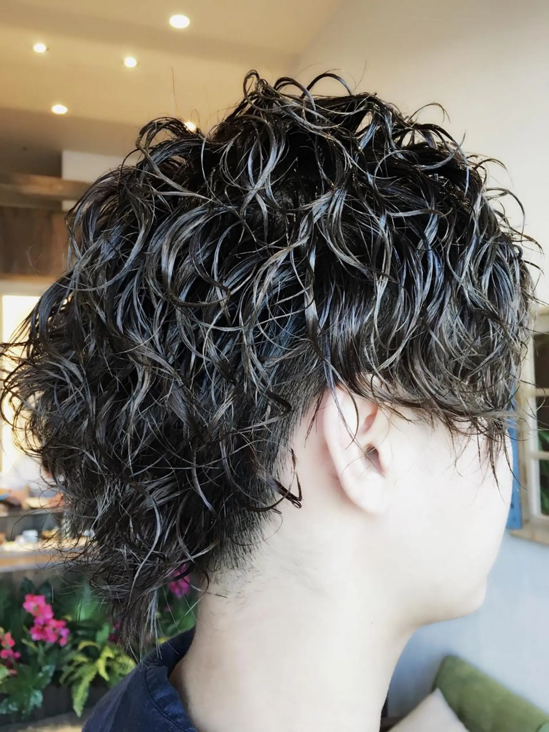 メンズ メンズブリーチ 南 知佳のヘアスタイル