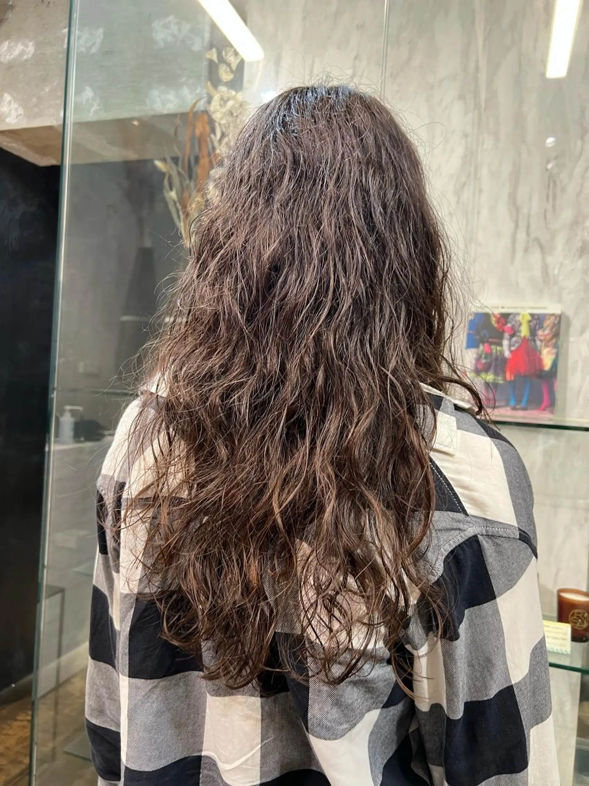 ロング パーマ パーマ ROBBY所属・松井美樹/似合わせ ガーリー・韓国のヘアスタイル