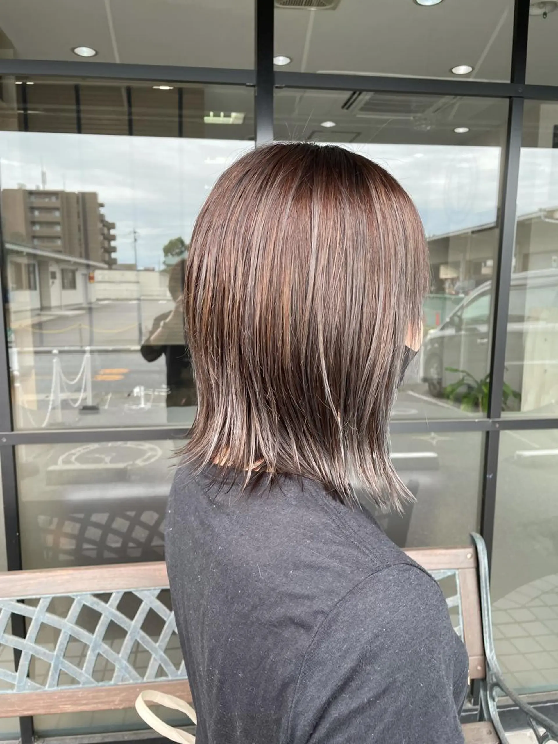 ミディアム ハイライト ORDER MADE  hair salon maison4u所属・佐々木 浩之のヘアスタイル