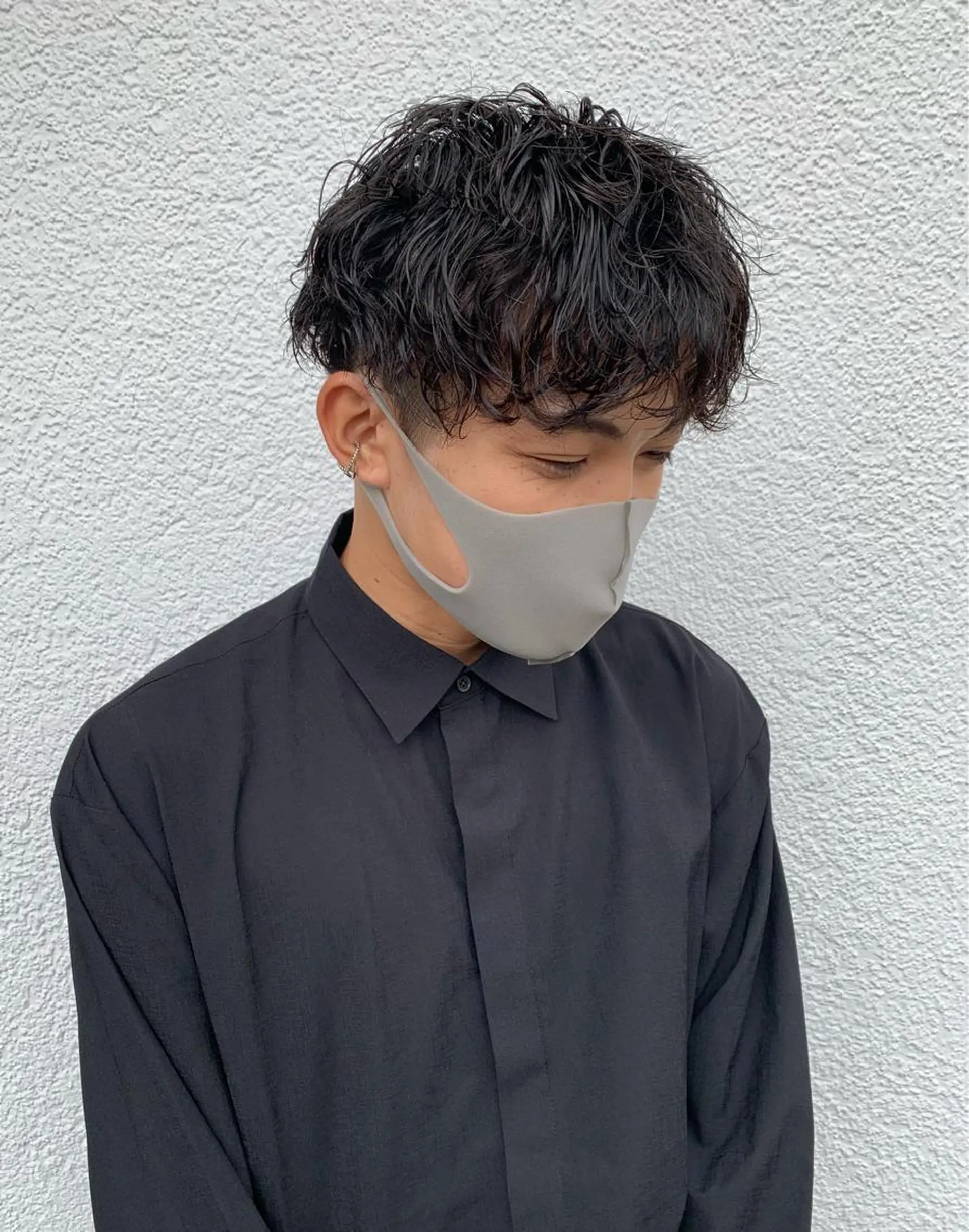 ショート パーマ ヘアアレンジ メンズ メンズパーマ ツイストスパイラルパーマ スパイラルパーマ men’s salon NOA solte. 【メンズサロン ノアソルテ】所属・メンズパーマ職人 加藤 弘貴のヘアスタイル