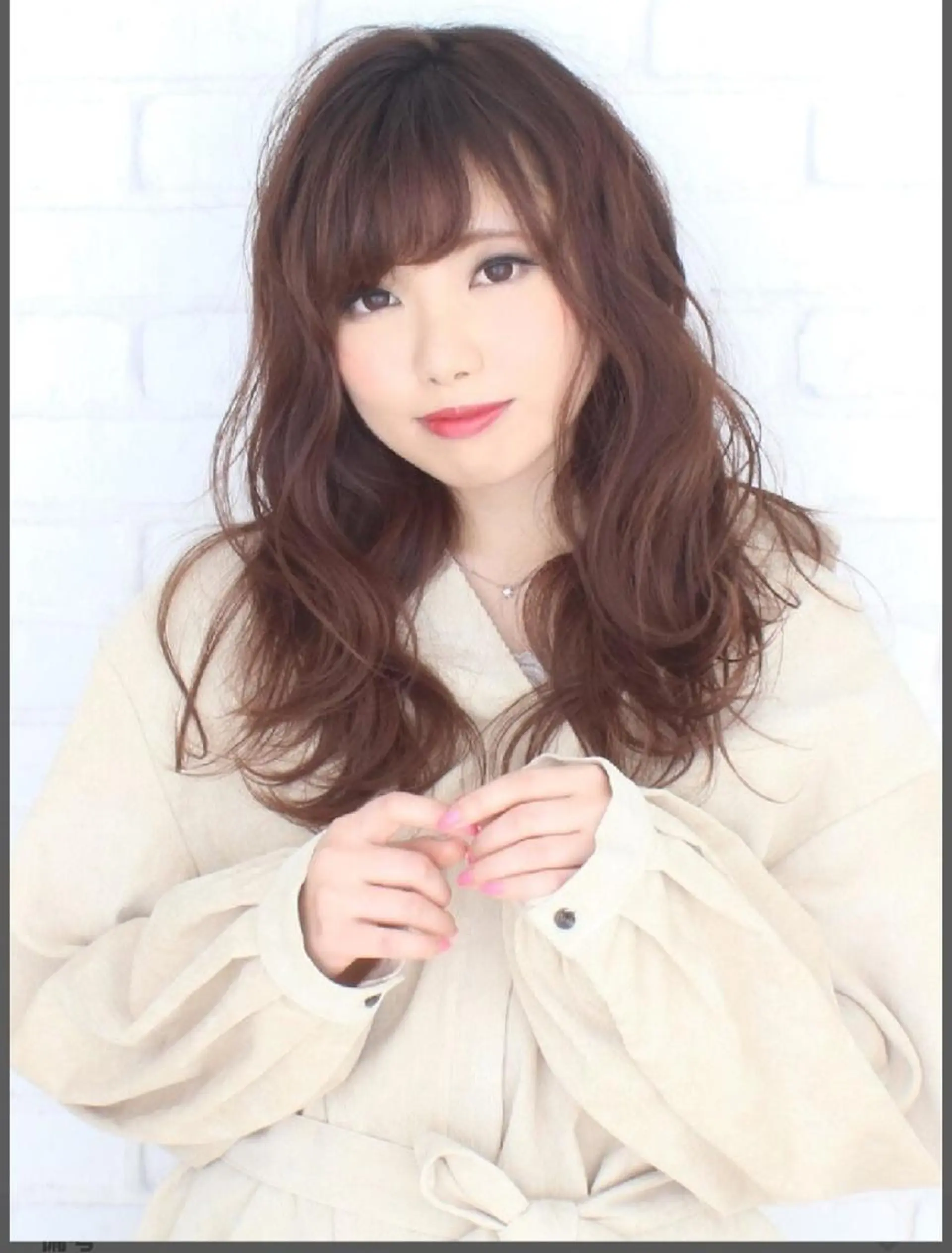 ロング カラー パーマ 藤田 義剛のヘアスタイル