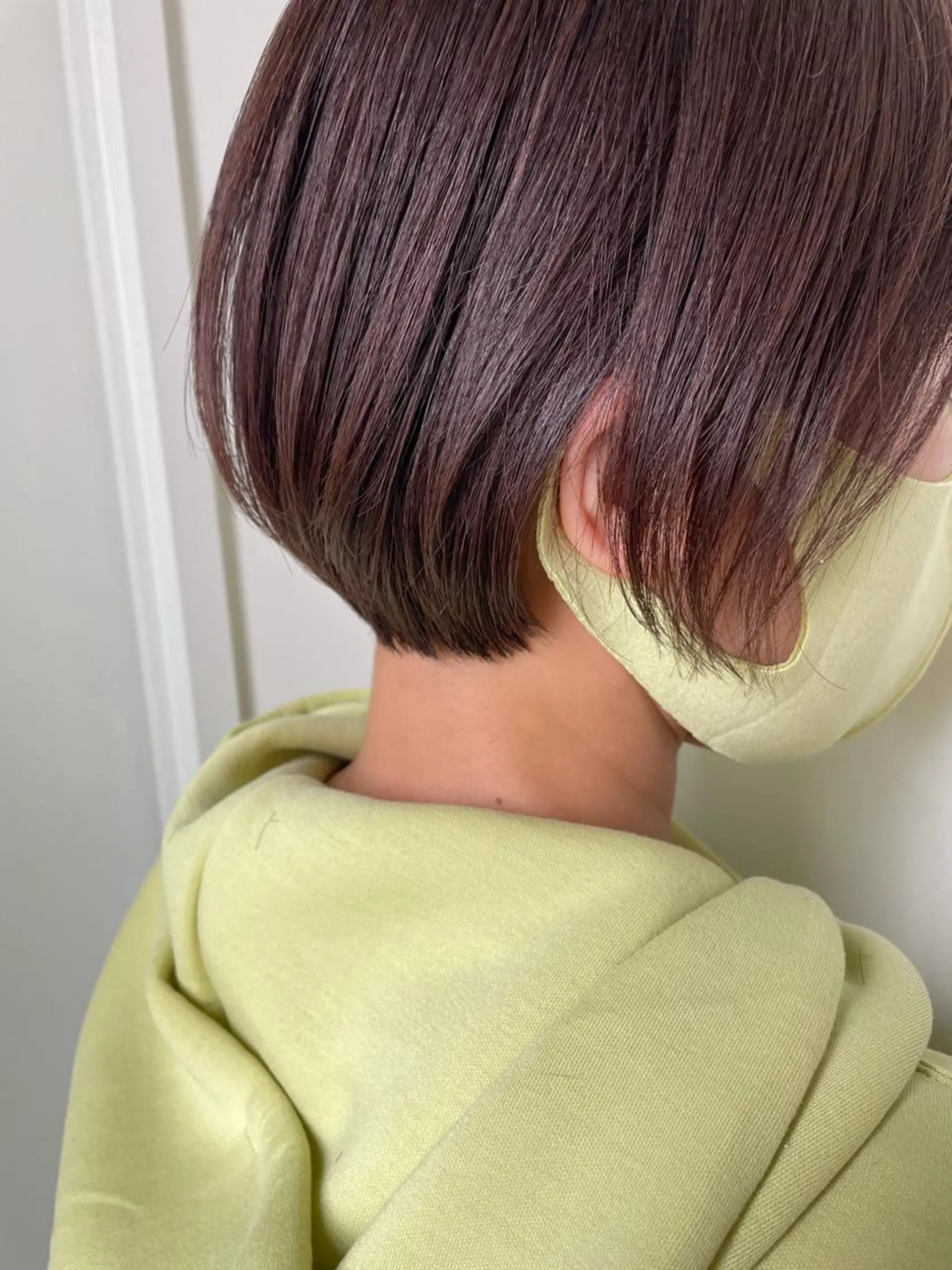 ショート カラー アッシュ ハイライトカラー ハイトーンカラー イルミナカラー インナーカラー カット ヘアカラー トリートメント 江上拓郎/ショート /酸性ストレートのヘアスタイル