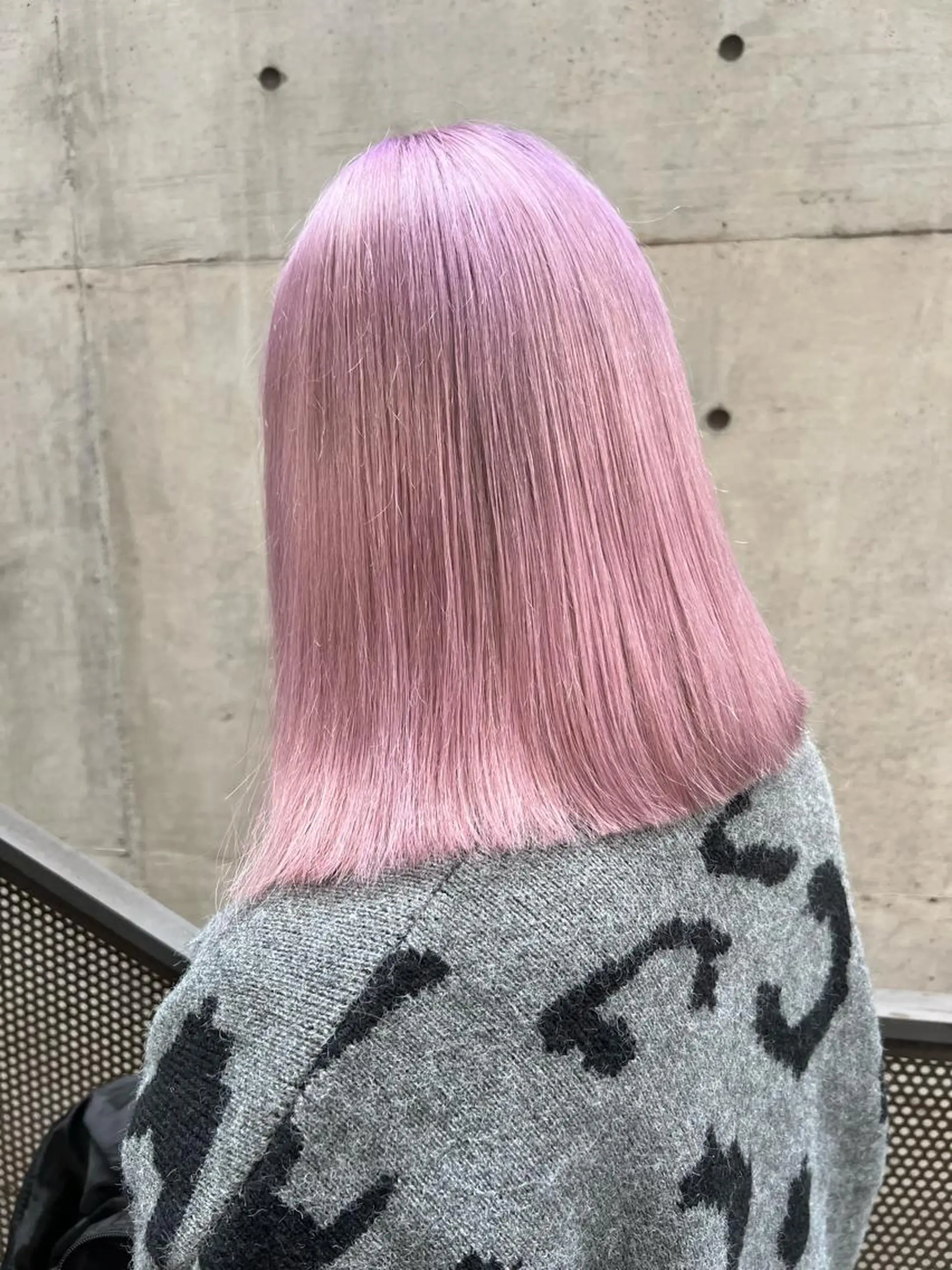 ミディアム welring hair salon所属・azusa/心斎橋/ ハイトーンカラーのヘアスタイル