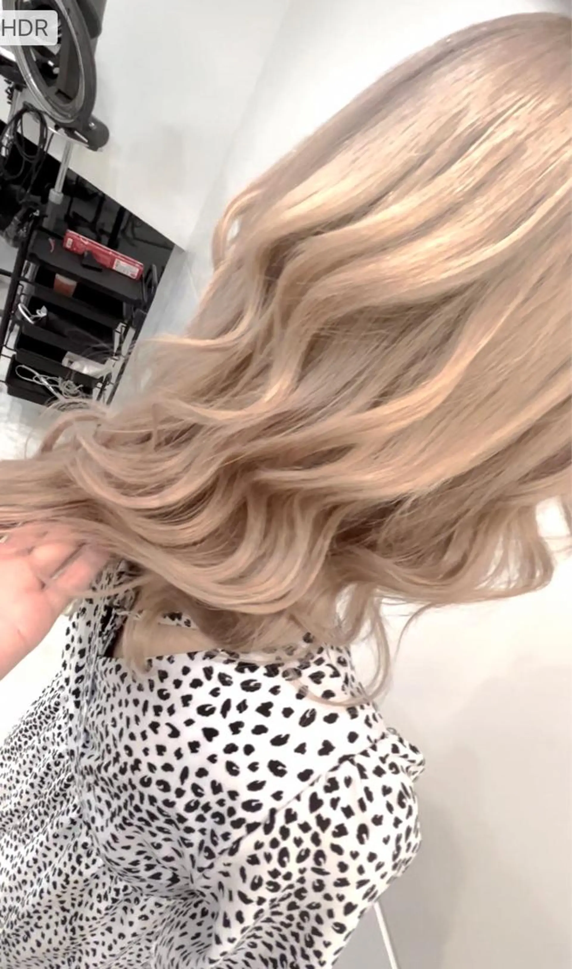 カラー BEEST所属・ate 【暖色/ハイトーン】のヘアスタイル