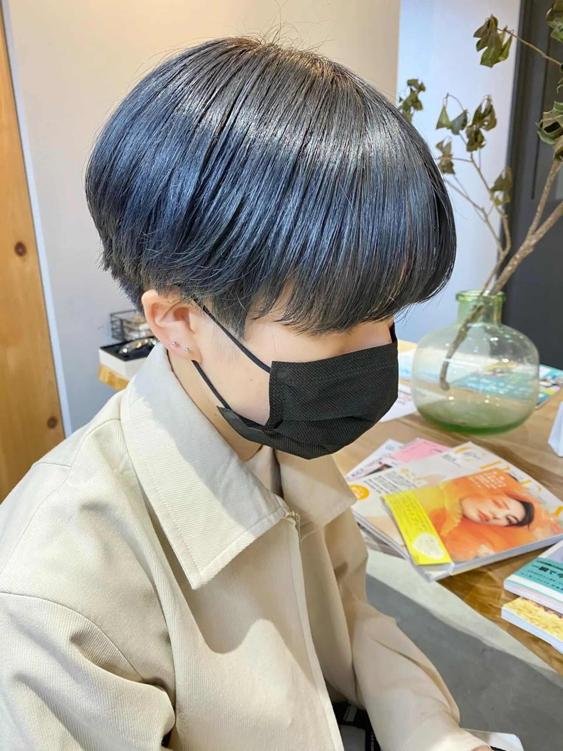 ショート カラー カット ヘアカラー コマツリサ ROCCO eastのヘアスタイル