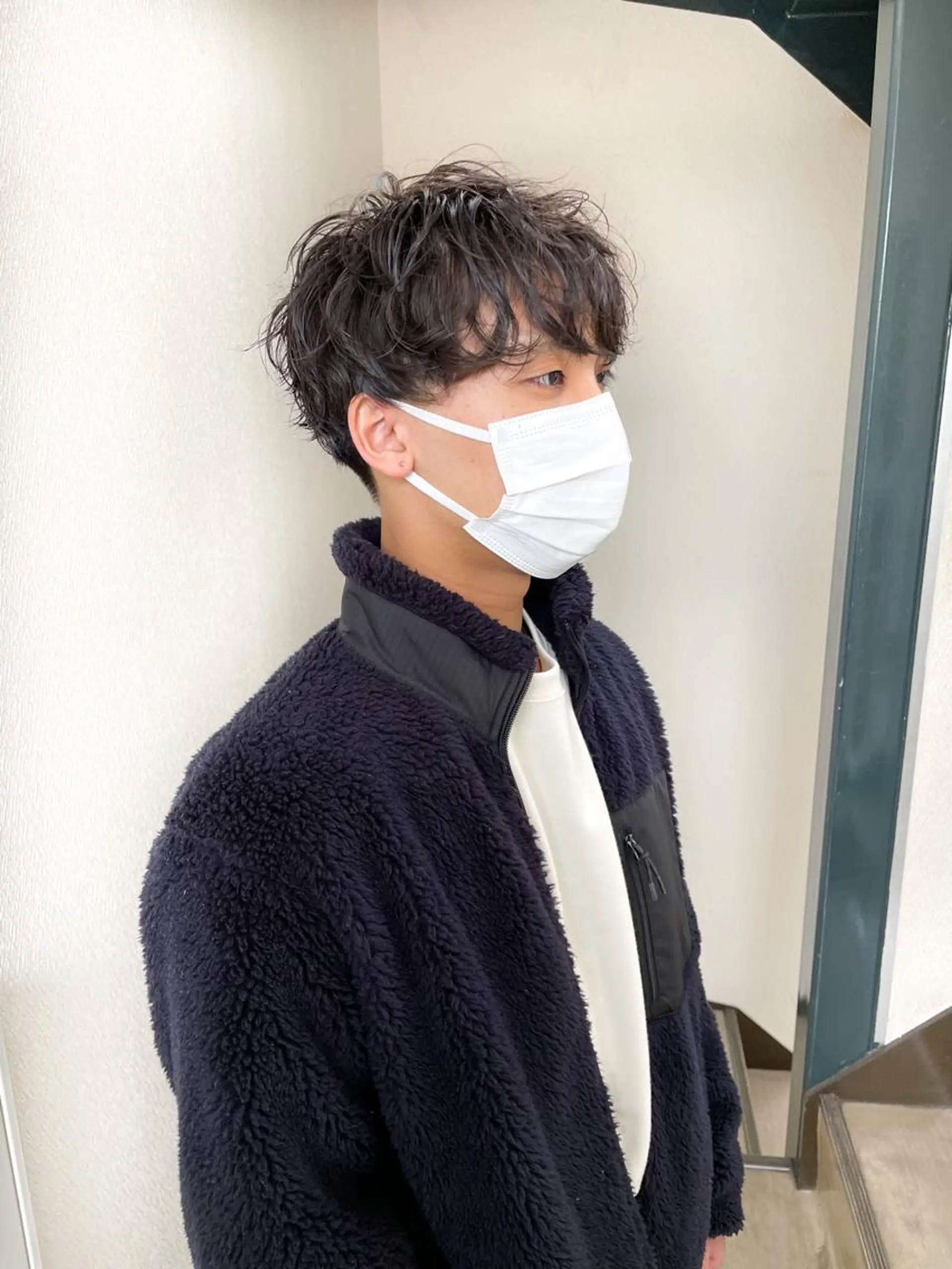 パーマ メンズ 波巻きパーマ メンズ特化/ 山口大輝のヘアスタイル