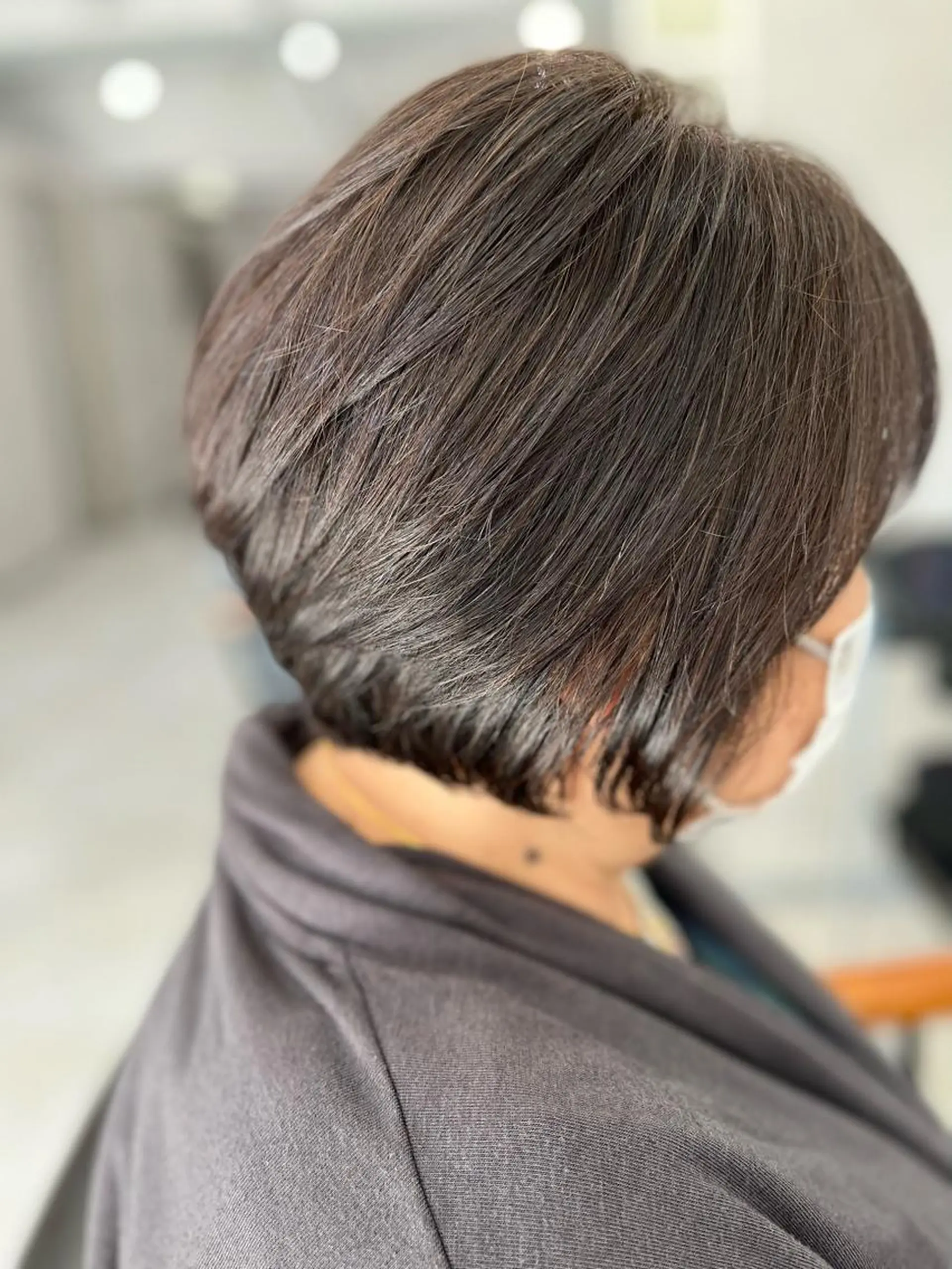 ショート かきあげバング ショートヘア 🌼🍀elu高 橋康太郎🍀🌼のヘアスタイル