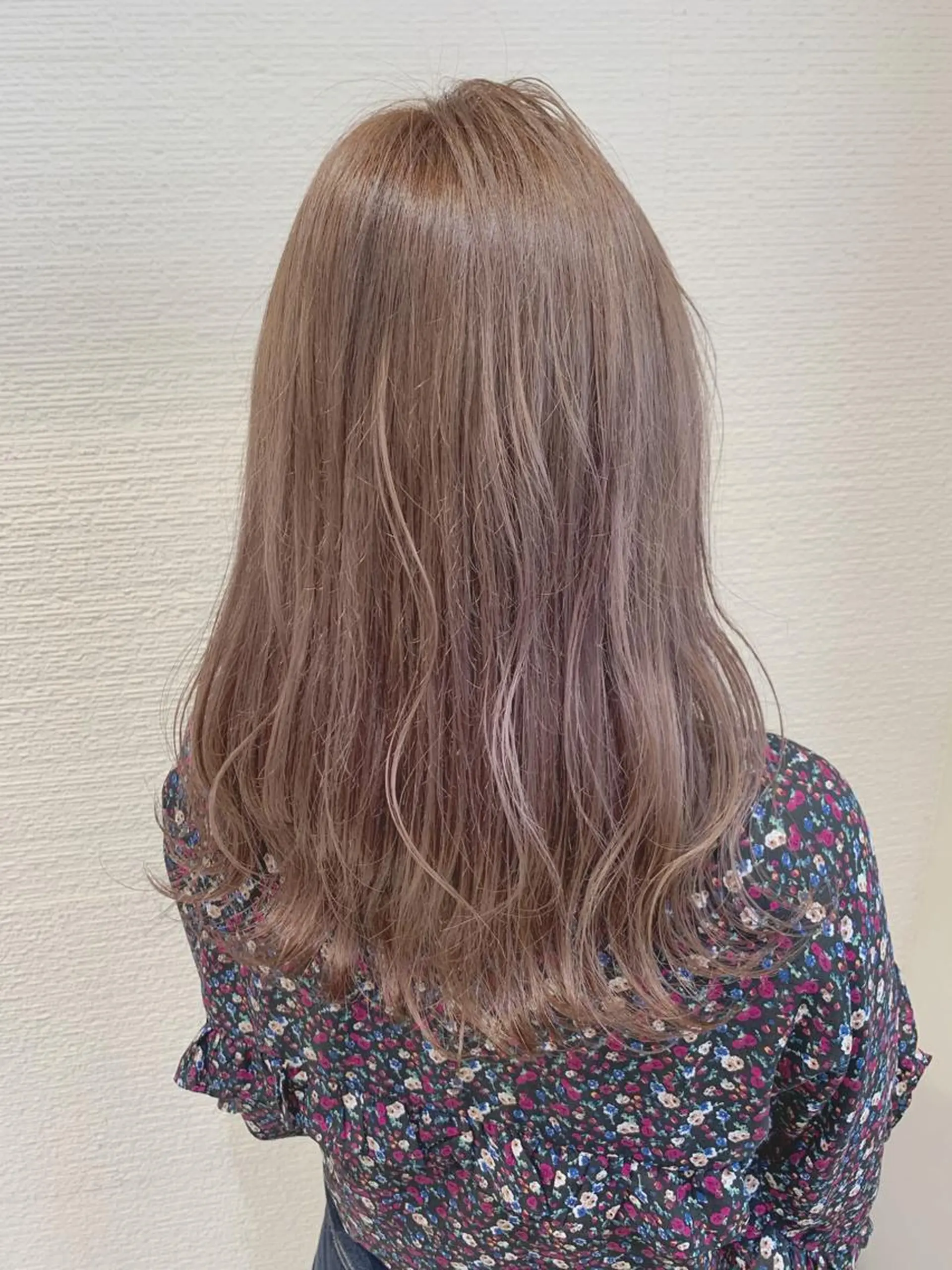 ロング カラー アッシュ ベージュカラー ブリーチ ブラウンカラー ケアブリーチ 【メンズ縮毛矯正】 田中秀斗のヘアスタイル