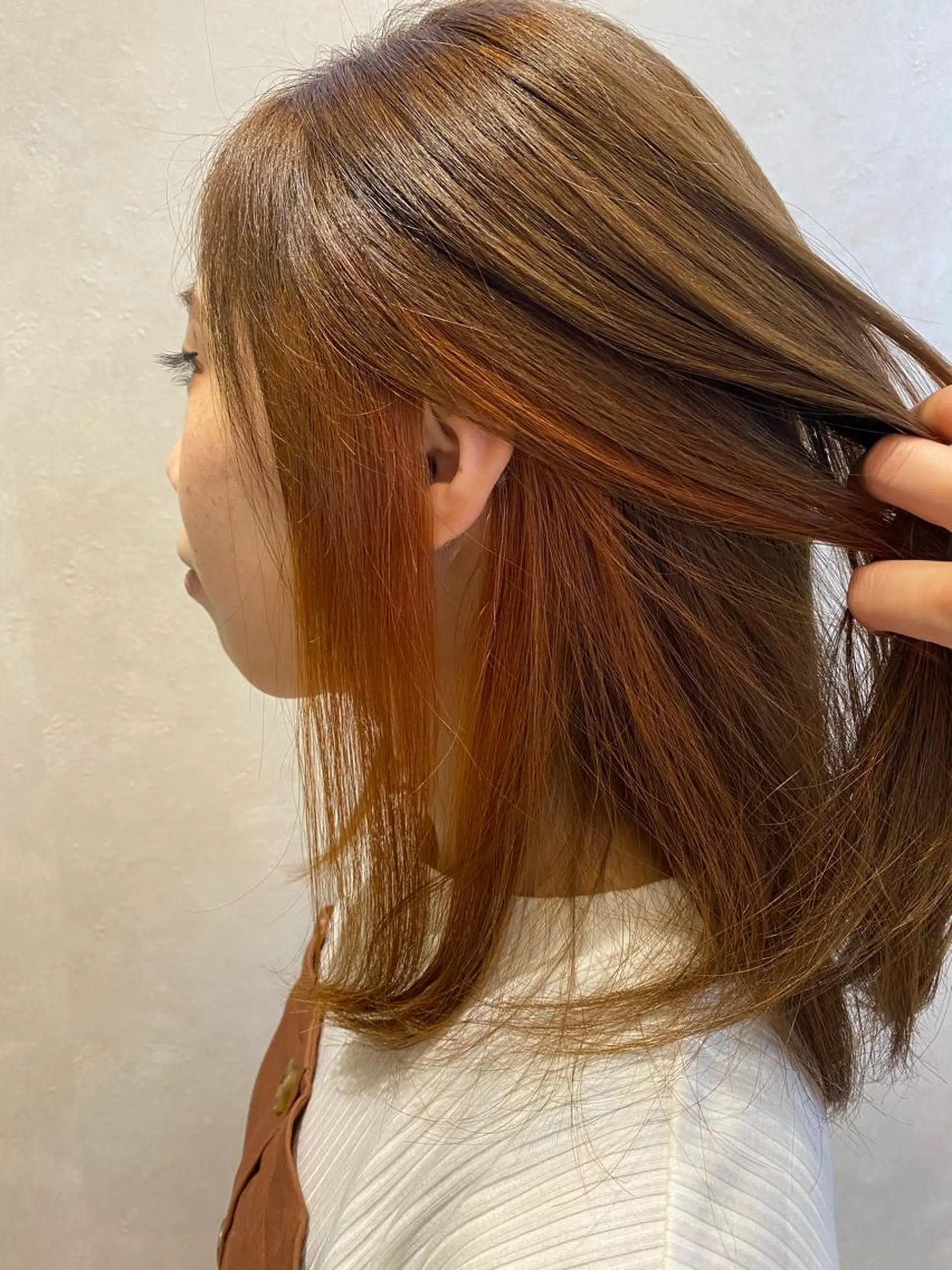 セミロング Strawberry所属・原田 志保のヘアスタイル