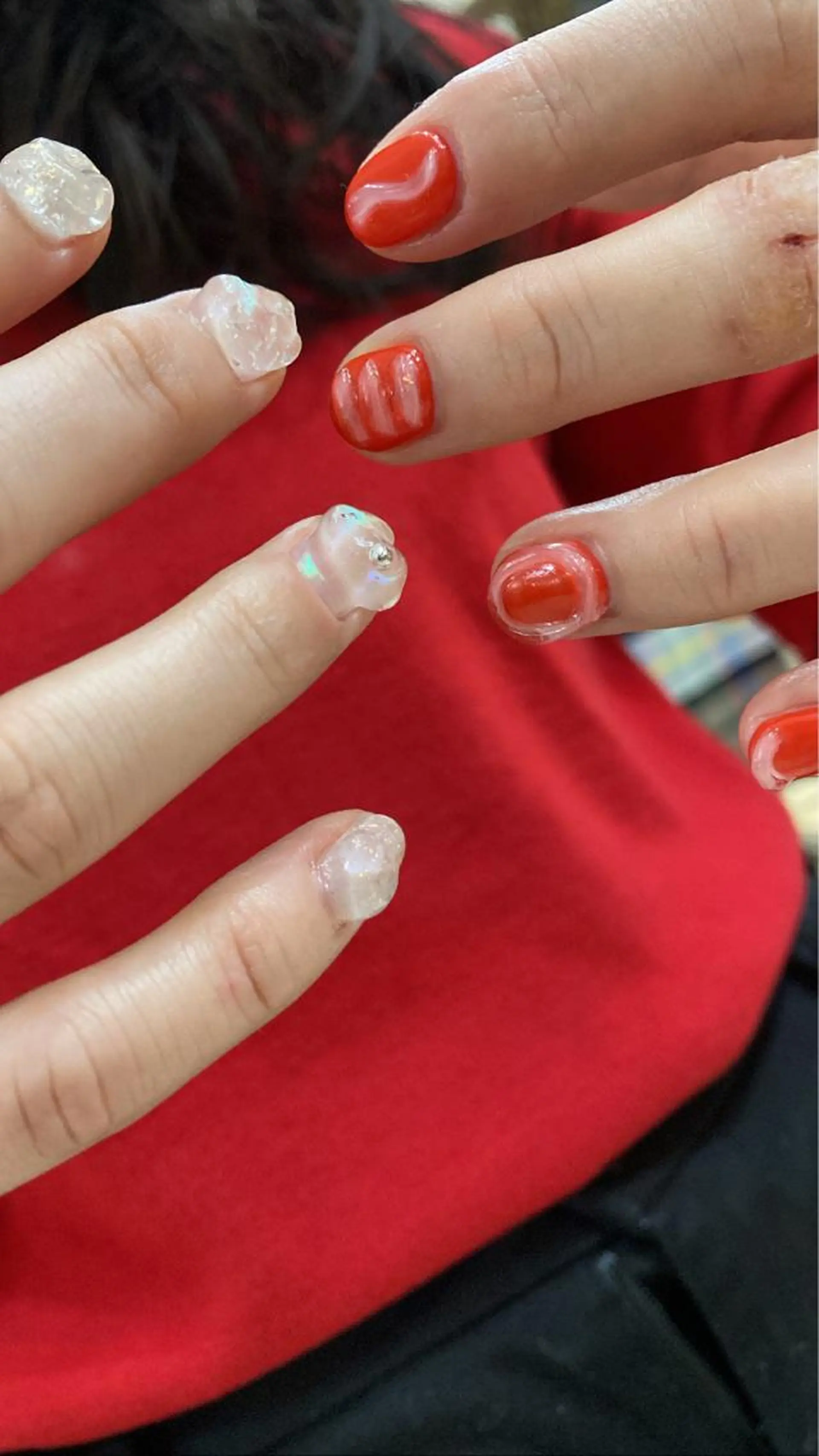 ネイル nailsalon hue所属・小山 羽奈のネイルデザイン