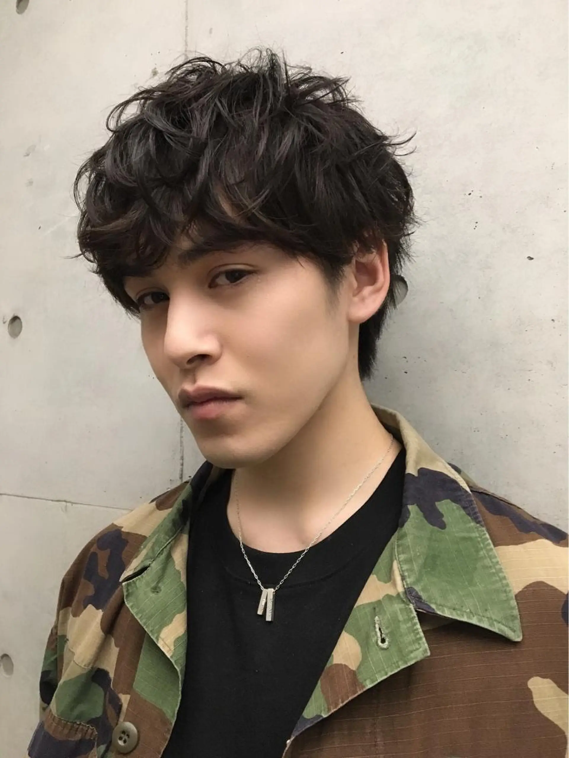 パーマ メンズ 菅原 英 /メンズカットのヘアスタイル