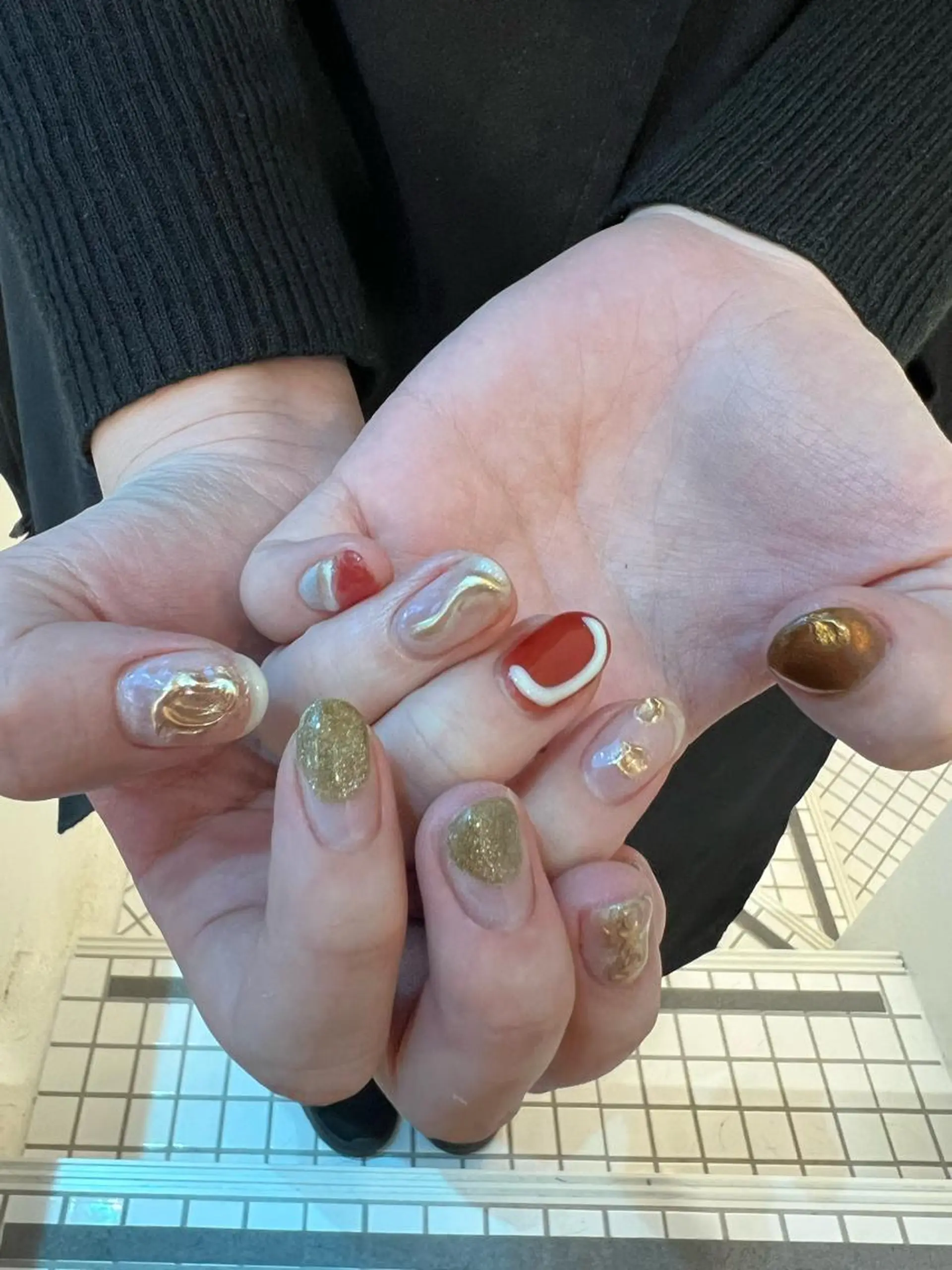 ネイル 【韓国ヘア・ネイル】 HINATA🍒のネイルデザイン