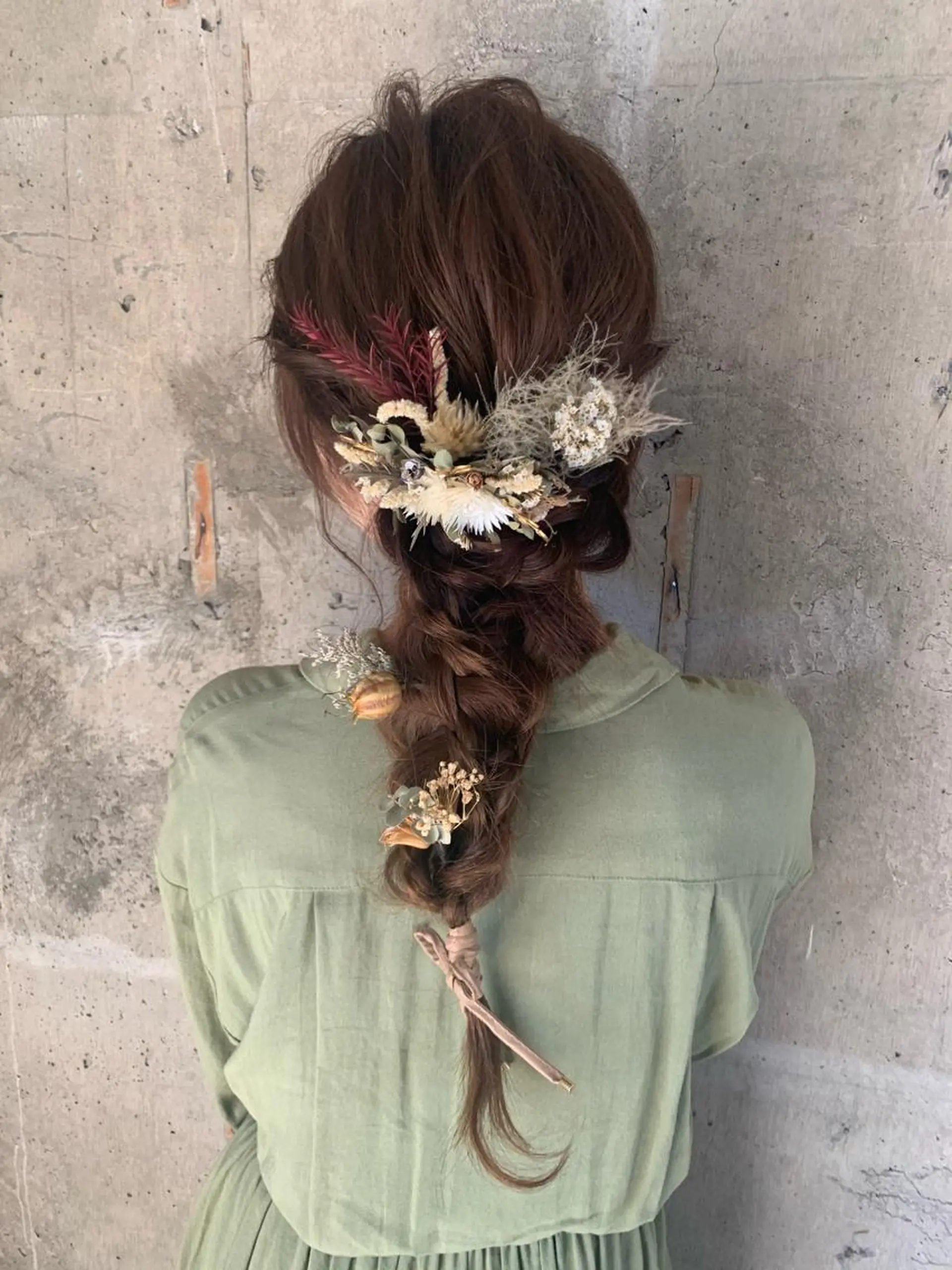 ロング ヘアアレンジ 【髪質改善】 夏目結以のヘアスタイル