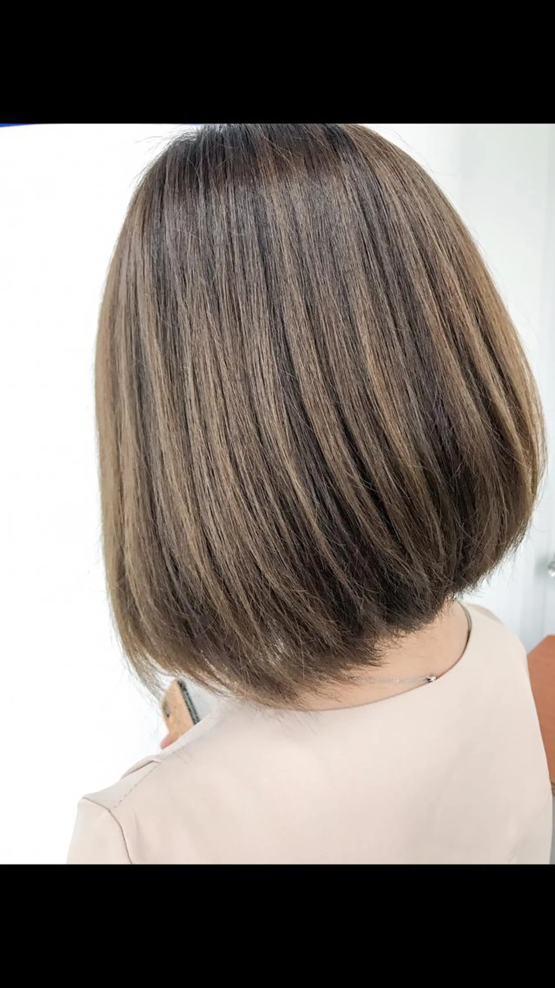 ミディアム カラー 髪質改善/茅ヶ崎 マツモト リョウのヘアスタイル