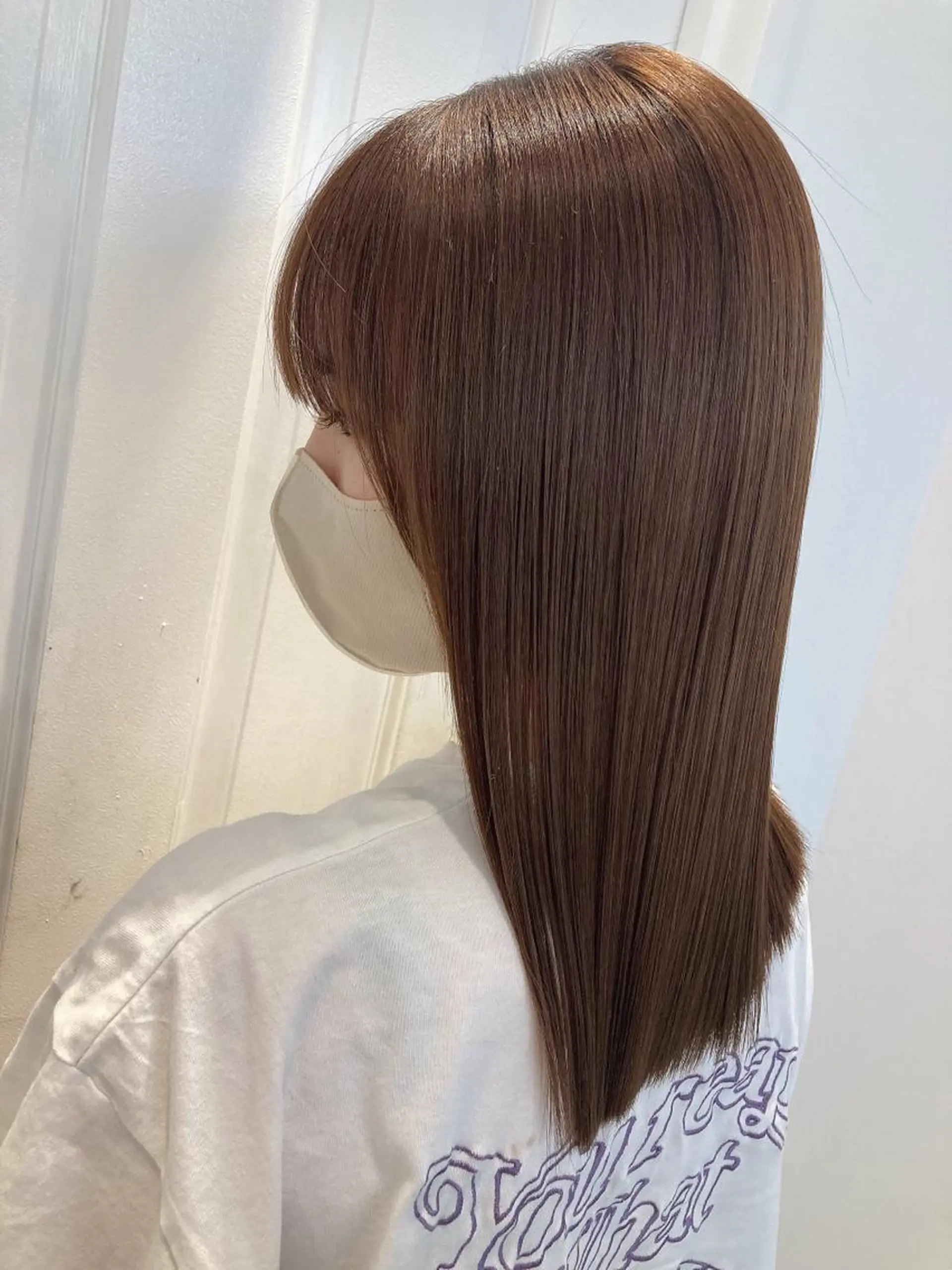 セミロング MiRI💜地毛級 エクステ✖似合わせ技のヘアスタイル