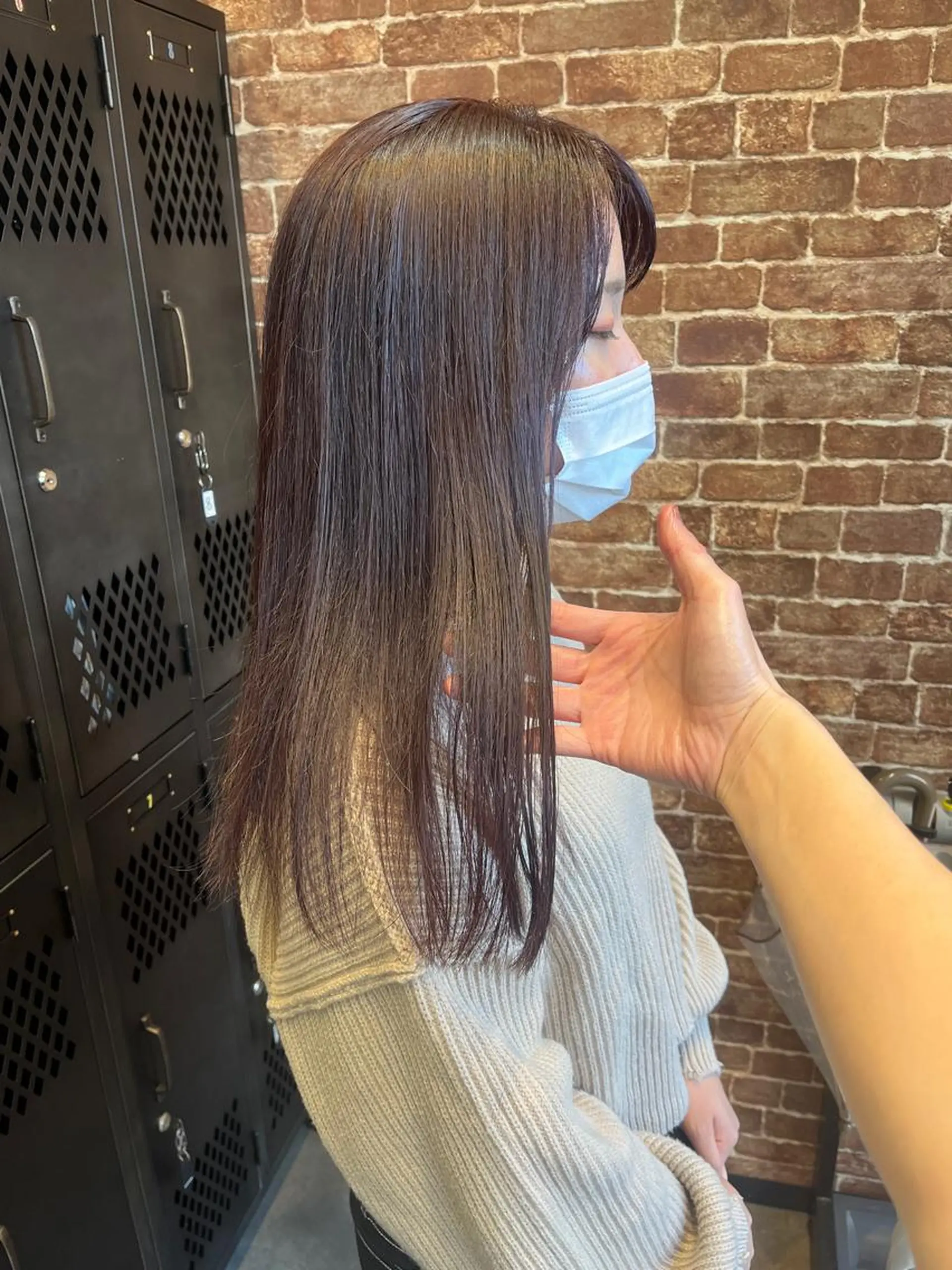 ロング カラー パーマ ヘアアレンジ メンズ キッズ ネイル マツエク・マツパ アイブロウ メンズブリーチ メンズハイライト メンズインナーカラー メンズ韓国風 ブリーチ times salon名駅所属・久木原 ゆりのヘアスタイル