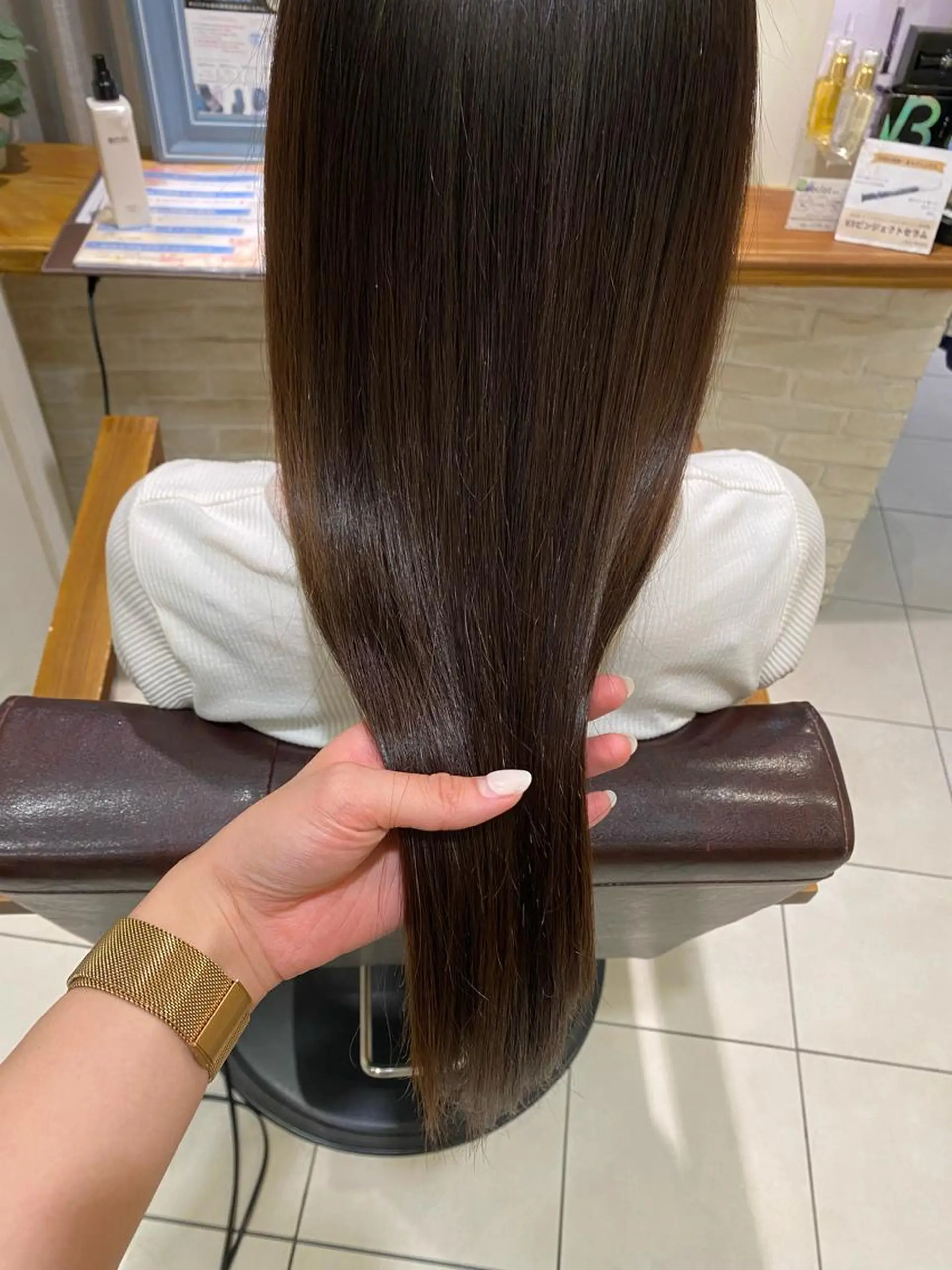 ロング カラー 🎀オリーブベージュ /minami🎀のヘアスタイル