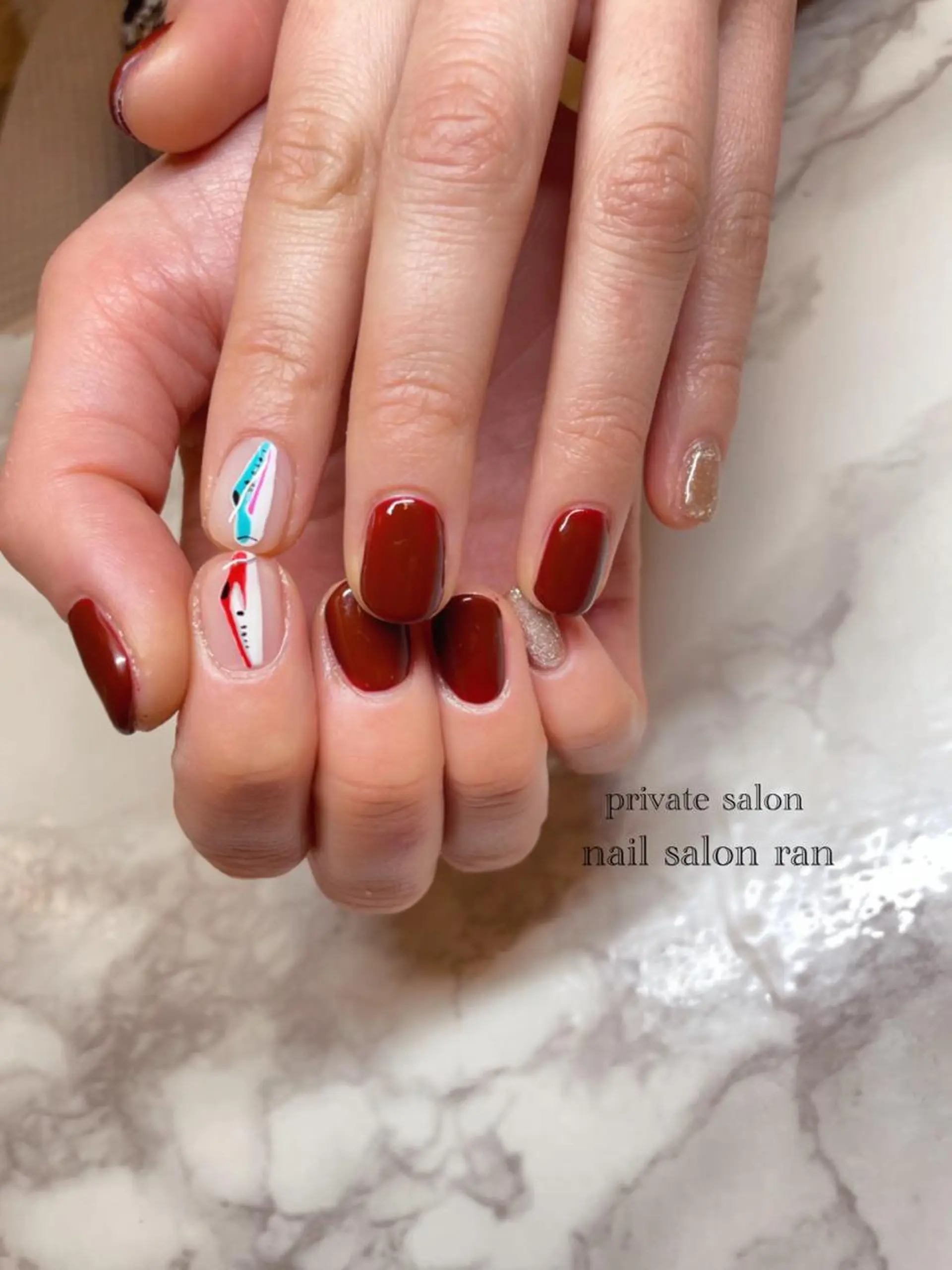ネイル nailsalon ranのネイルデザイン