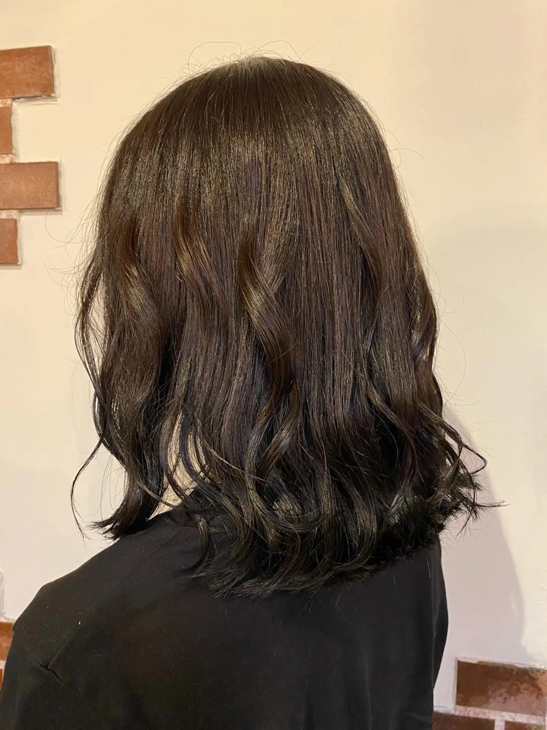 ミディアム 顔周りカット🍑 Zina難波 Akiのヘアスタイル